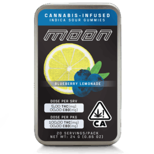 Moon Bar Edible – Blueberry Lemonade | Indica