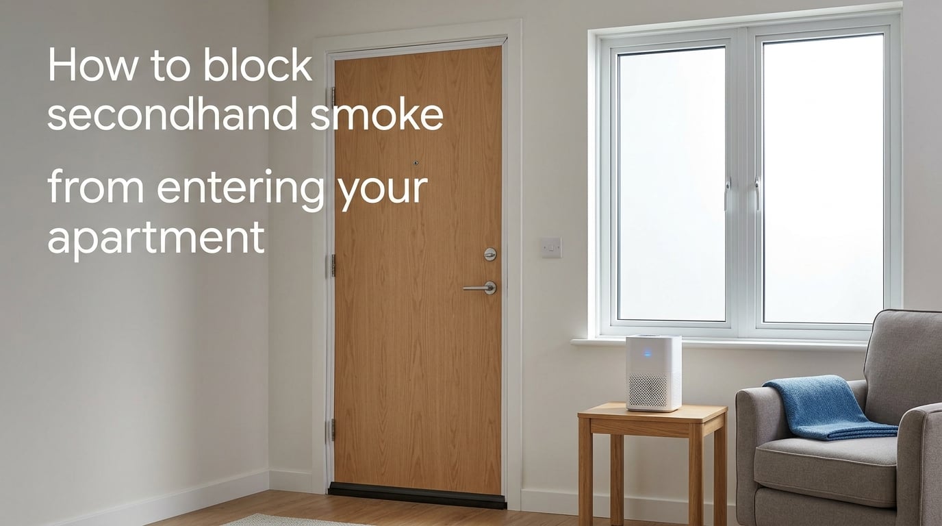 How to block secondhand smoke from entering your apartment