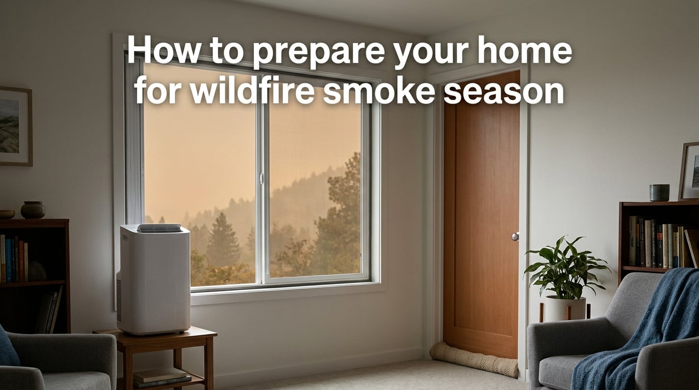 How to prepare your home for wildfire smoke season