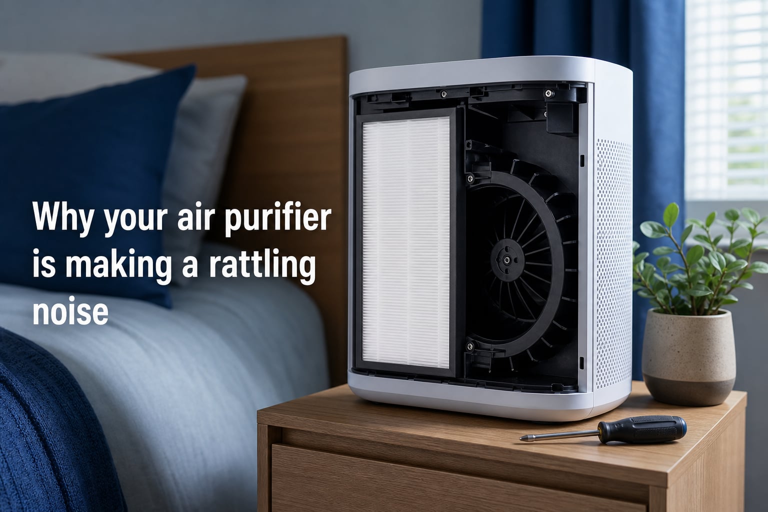 Why your air purifier is making a rattling noise