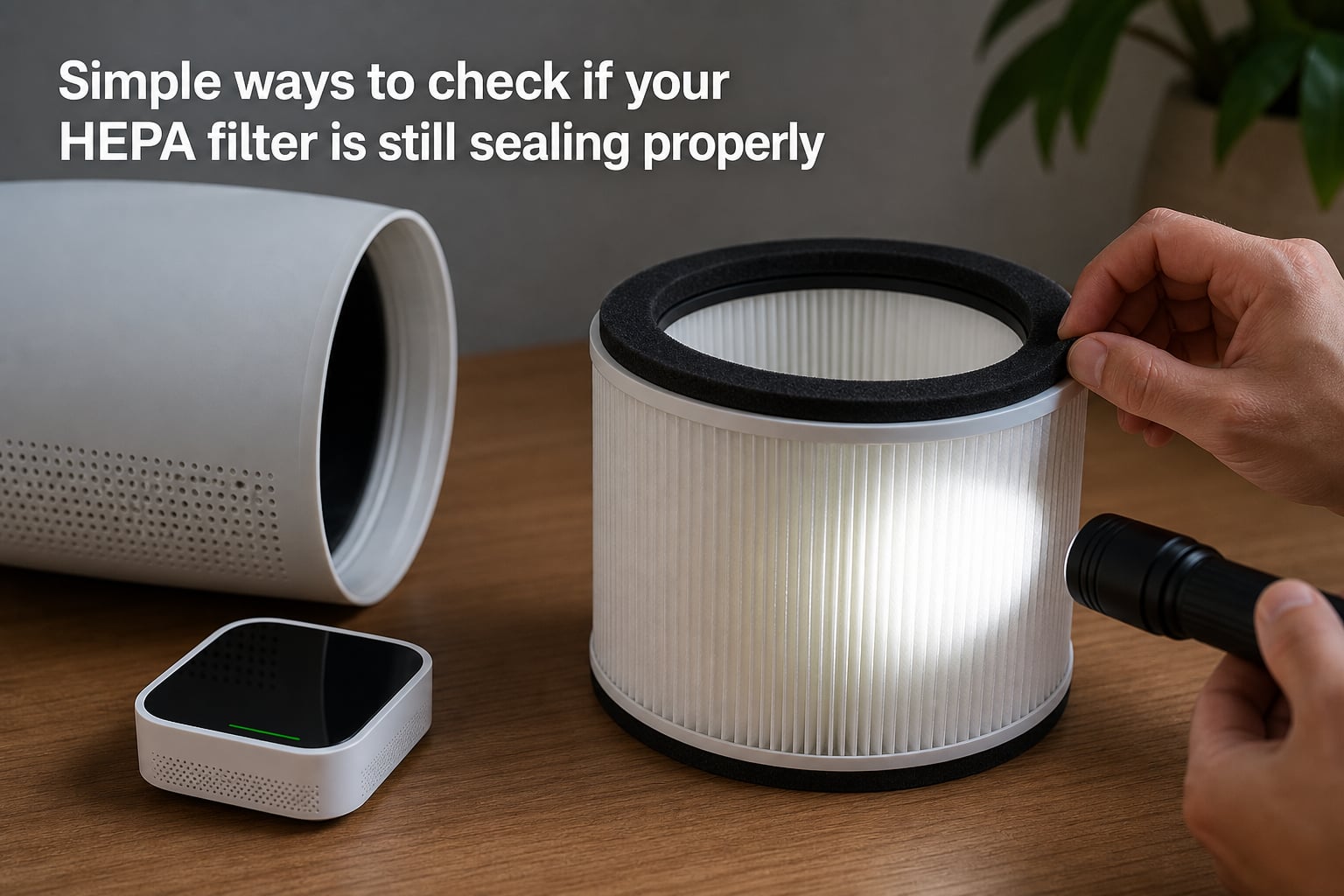 Simple ways to check if your HEPA filter is still sealing properly