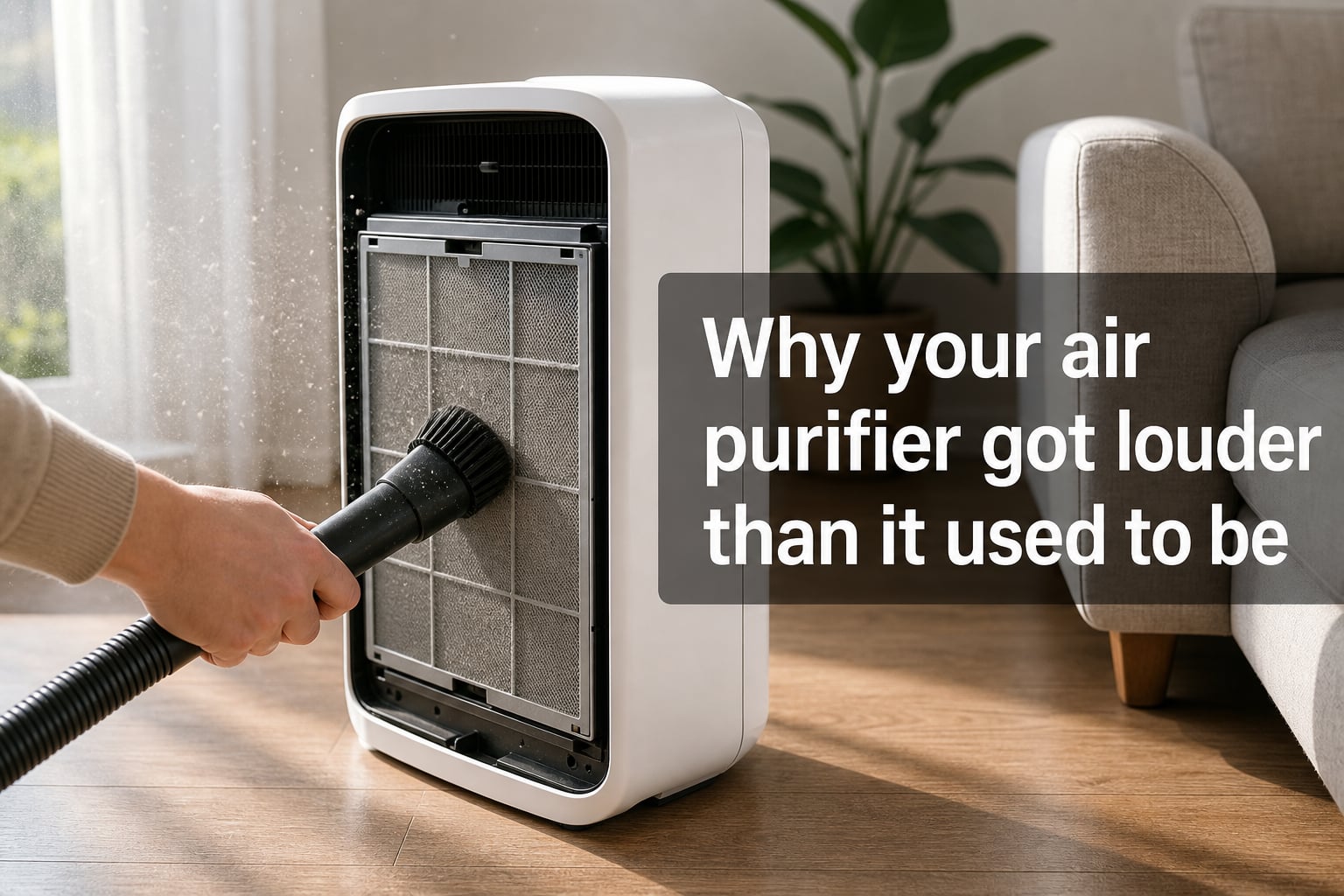 Why your air purifier got louder than it used to be