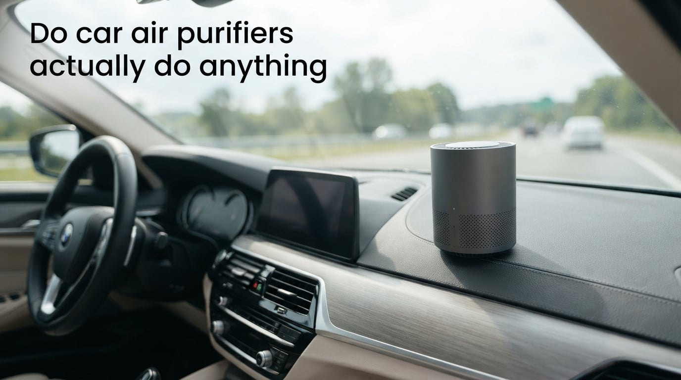 Do car air purifiers actually do anything