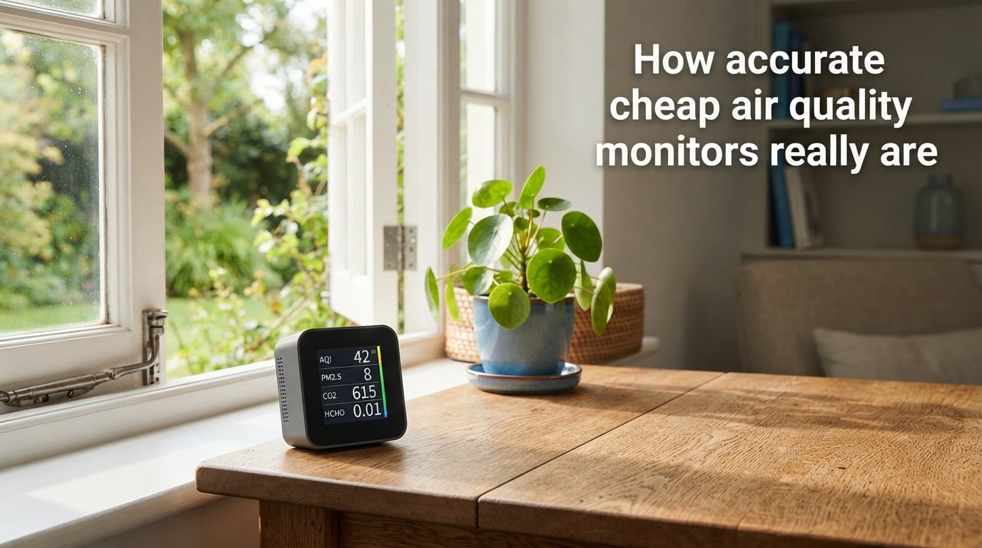 How accurate cheap air quality monitors really are