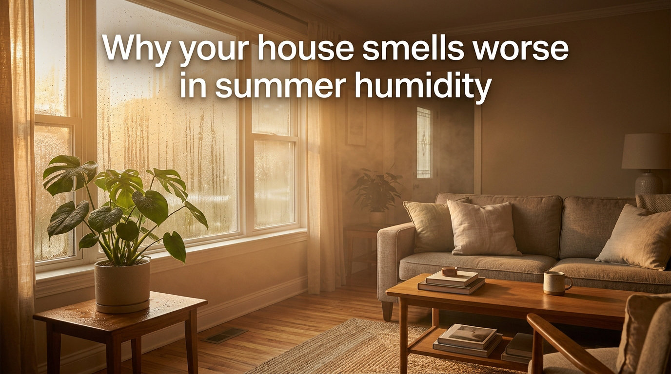 Why your house smells worse in summer humidity