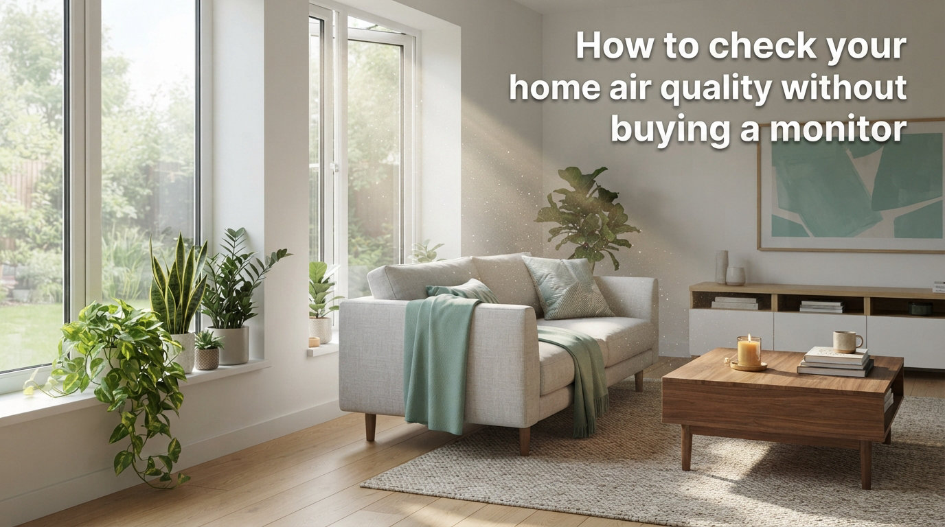 How to check your home air quality without buying a monitor