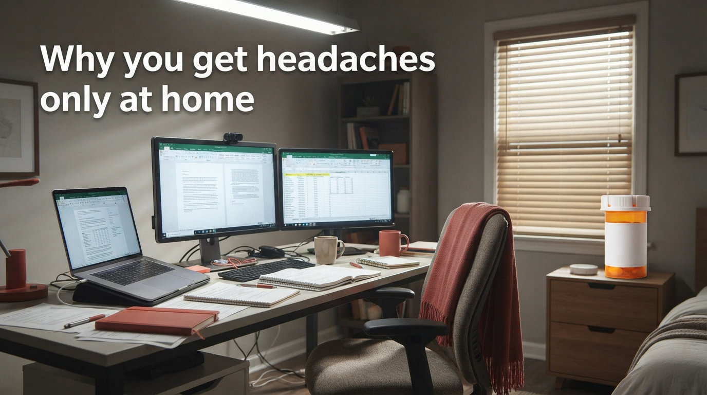 Why you get headaches only at home