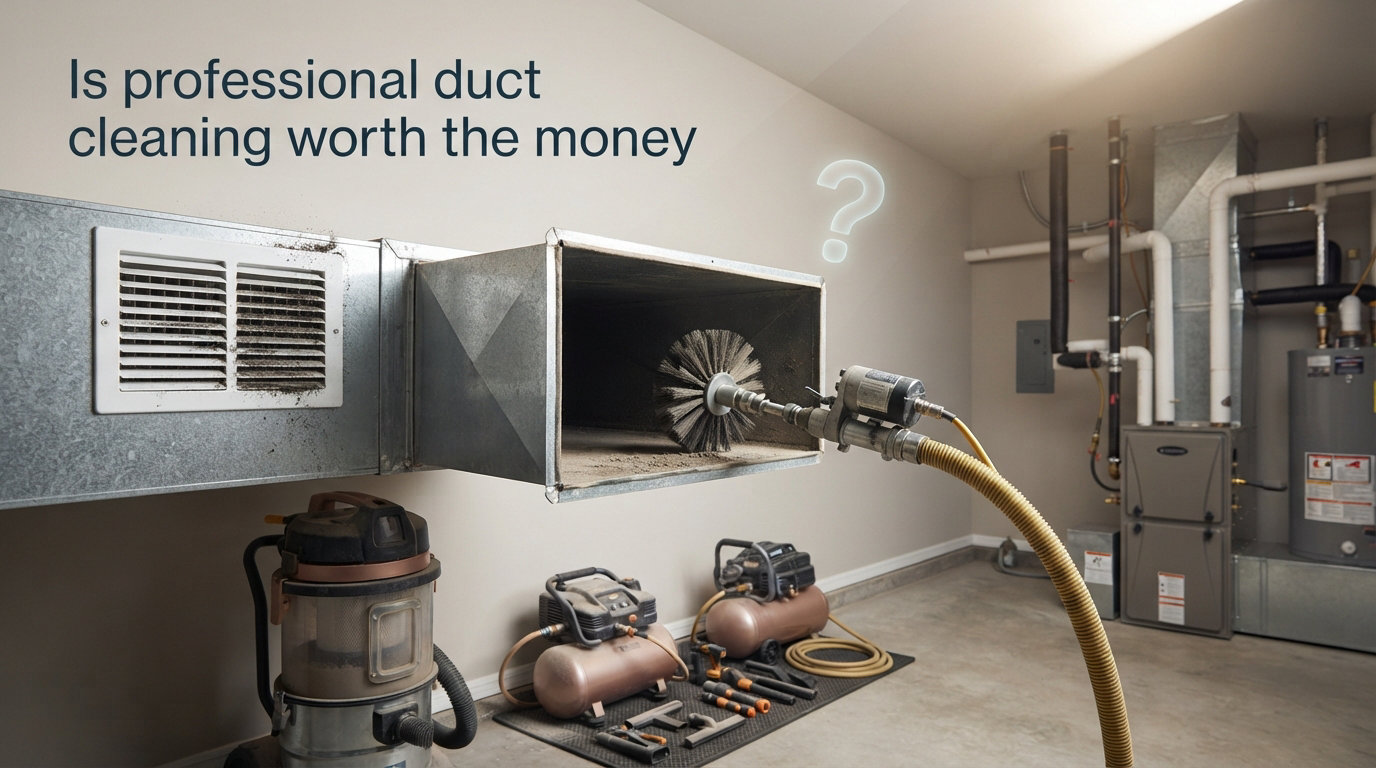 Is professional duct cleaning worth the money