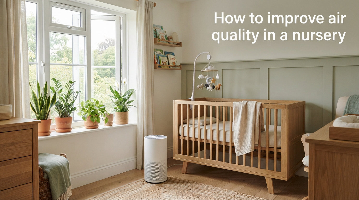 How to improve air quality in a nursery