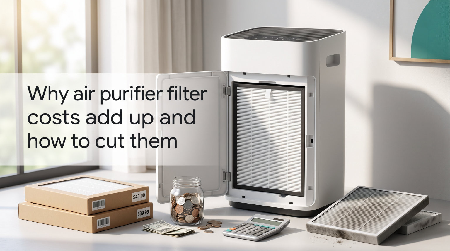 Why air purifier filter costs add up and how to cut them