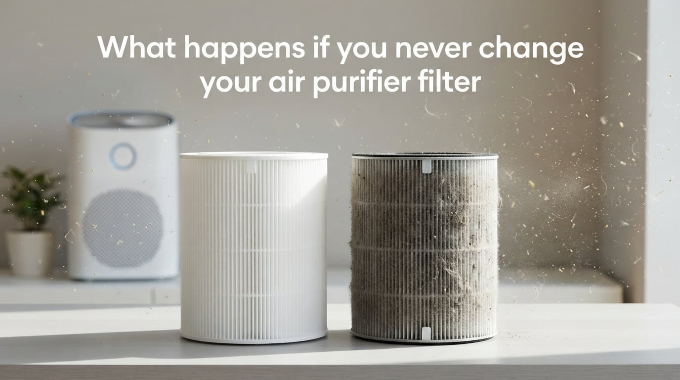 What happens if you never change your air purifier filter