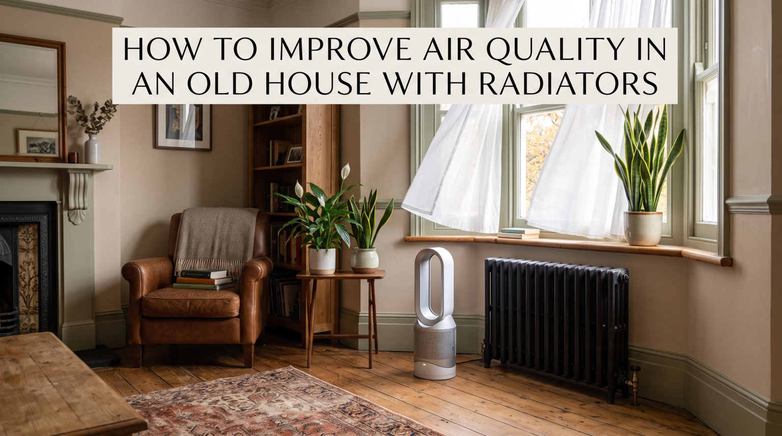 How to improve air quality in an old house with radiators