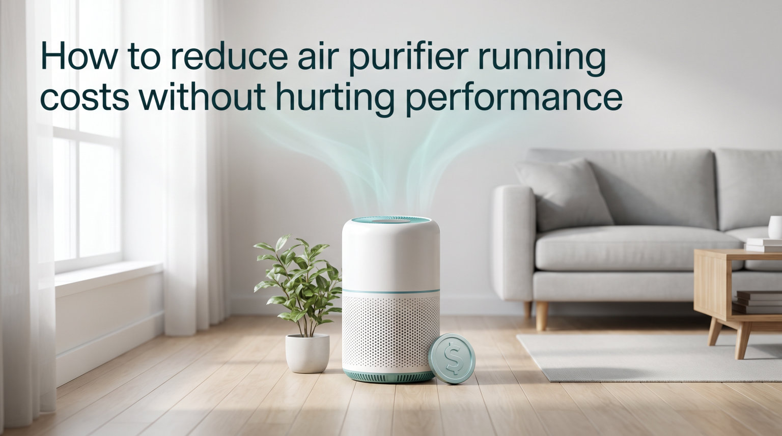 How to reduce air purifier running costs without hurting performance