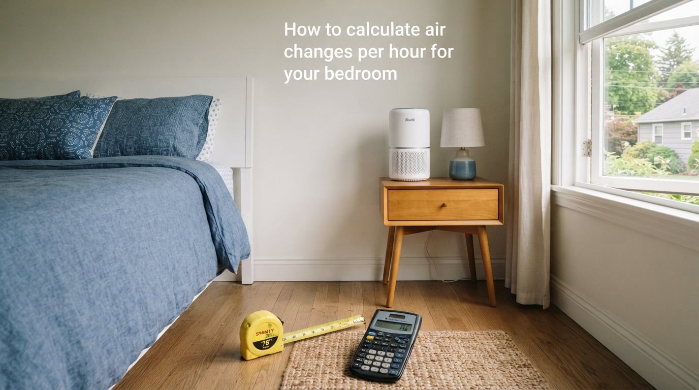 How to calculate air changes per hour for your bedroom