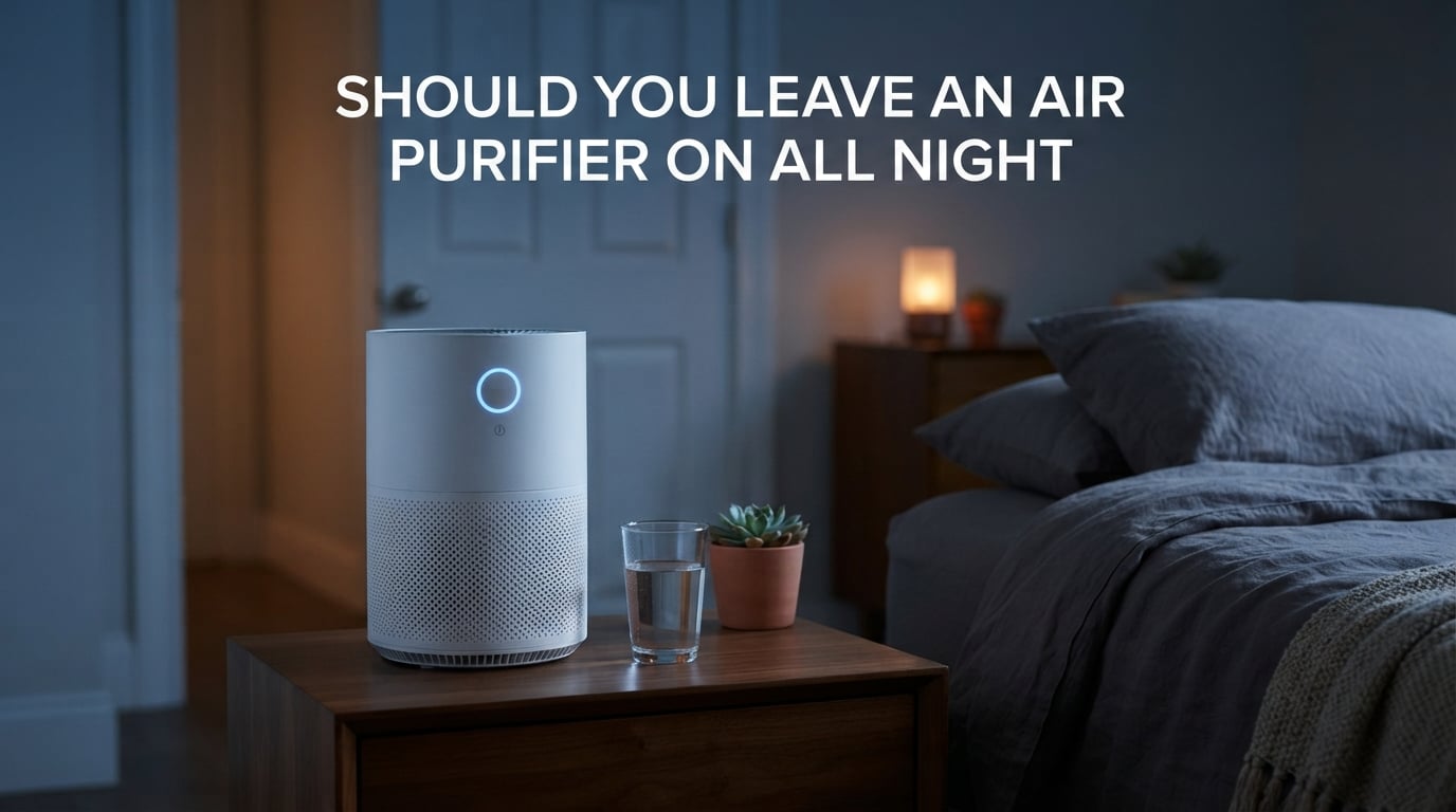 Should you leave an air purifier on all night