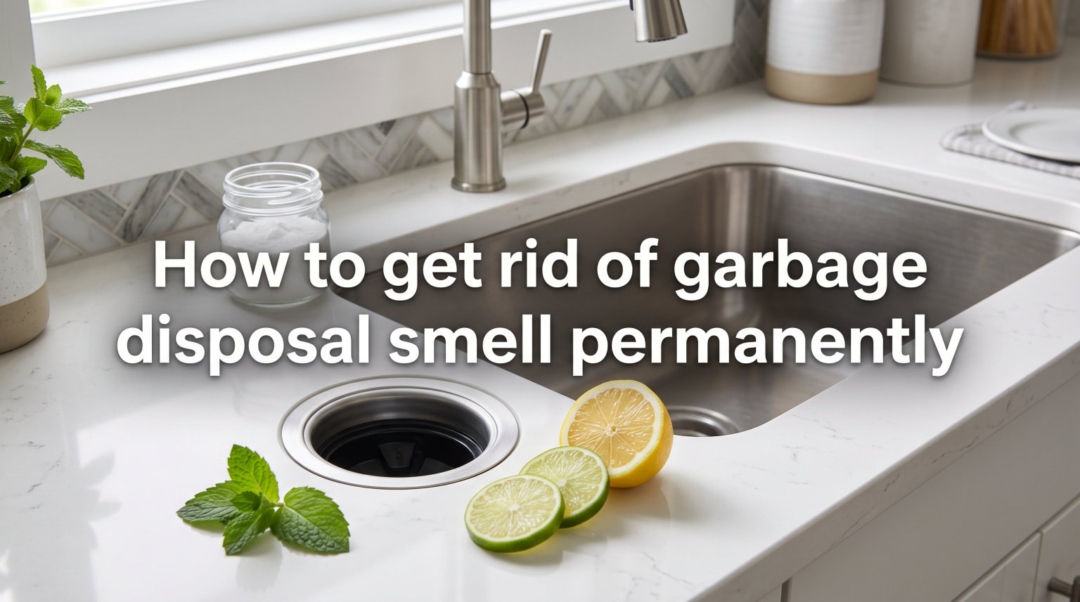 How to get rid of garbage disposal smell permanently