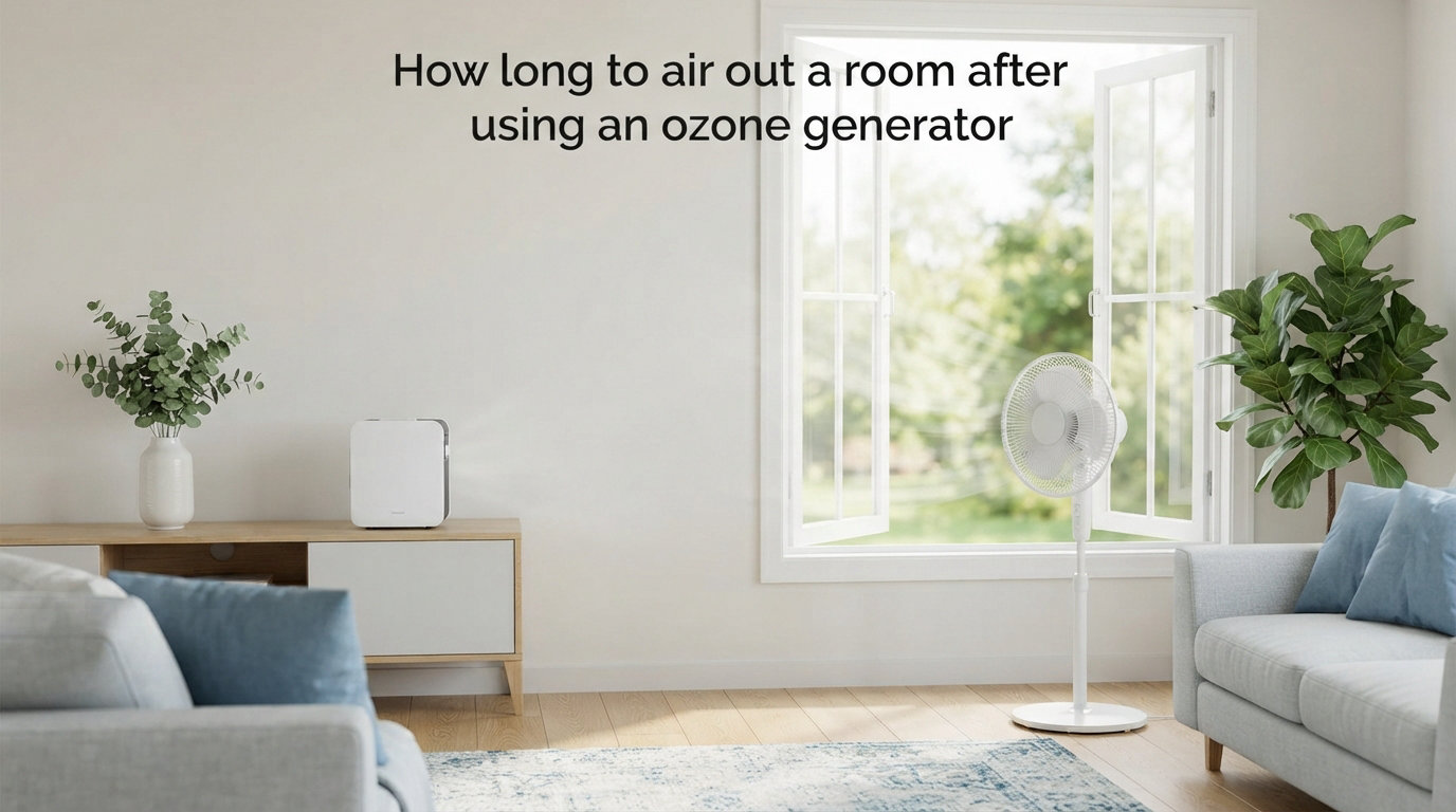 How long to air out a room after using an ozone generator