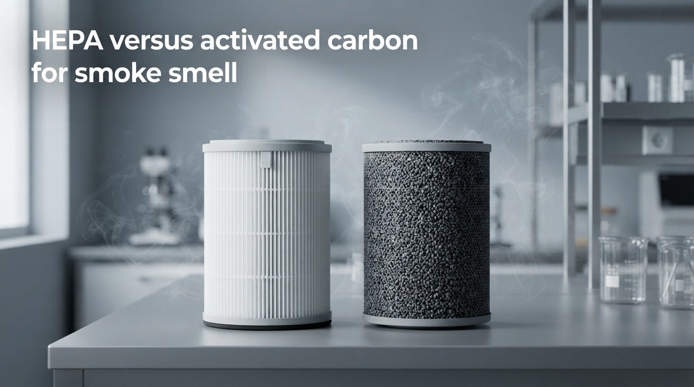 HEPA versus activated carbon for smoke smell