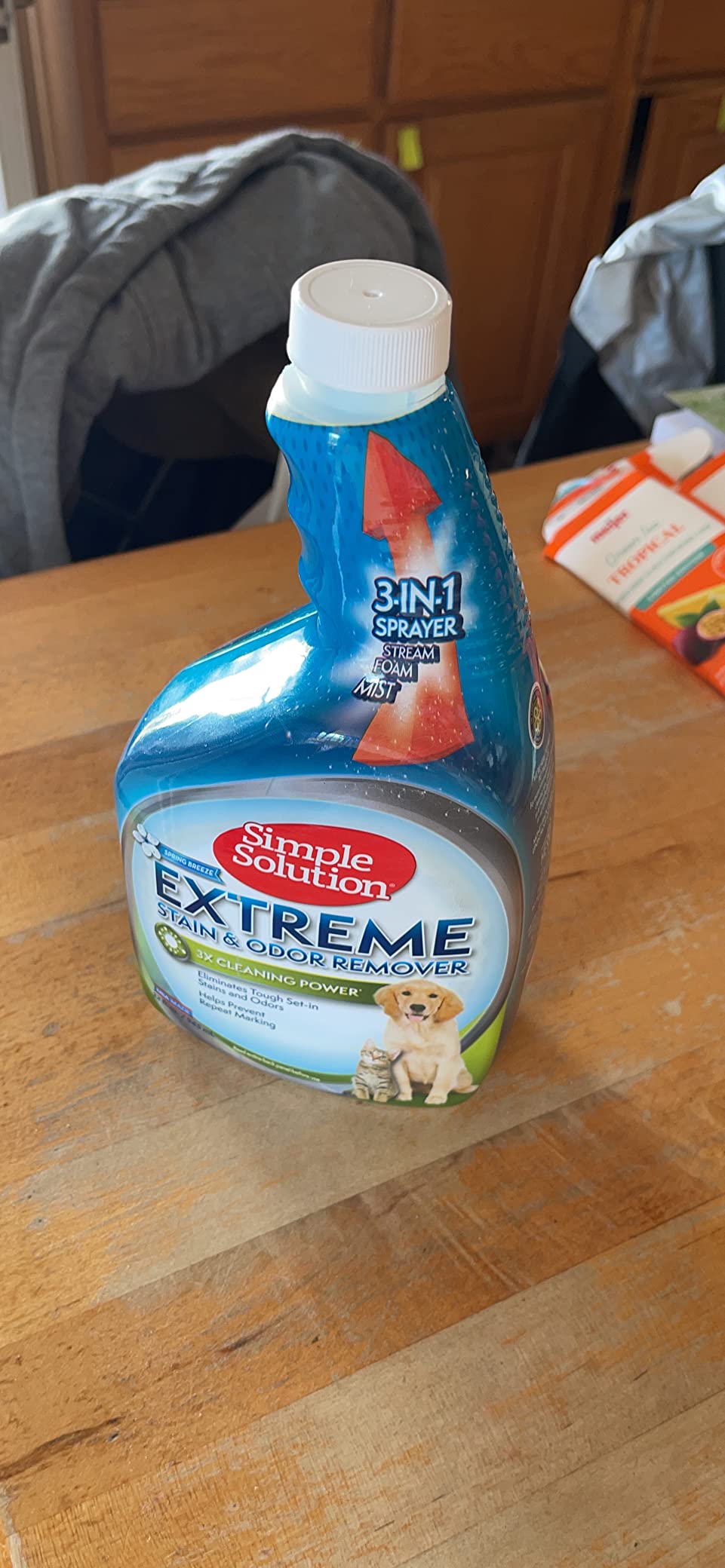 Simple Solution Extreme Stain & Odor Remover, Enzyme Stain Cleaner, 32oz customer photo 1