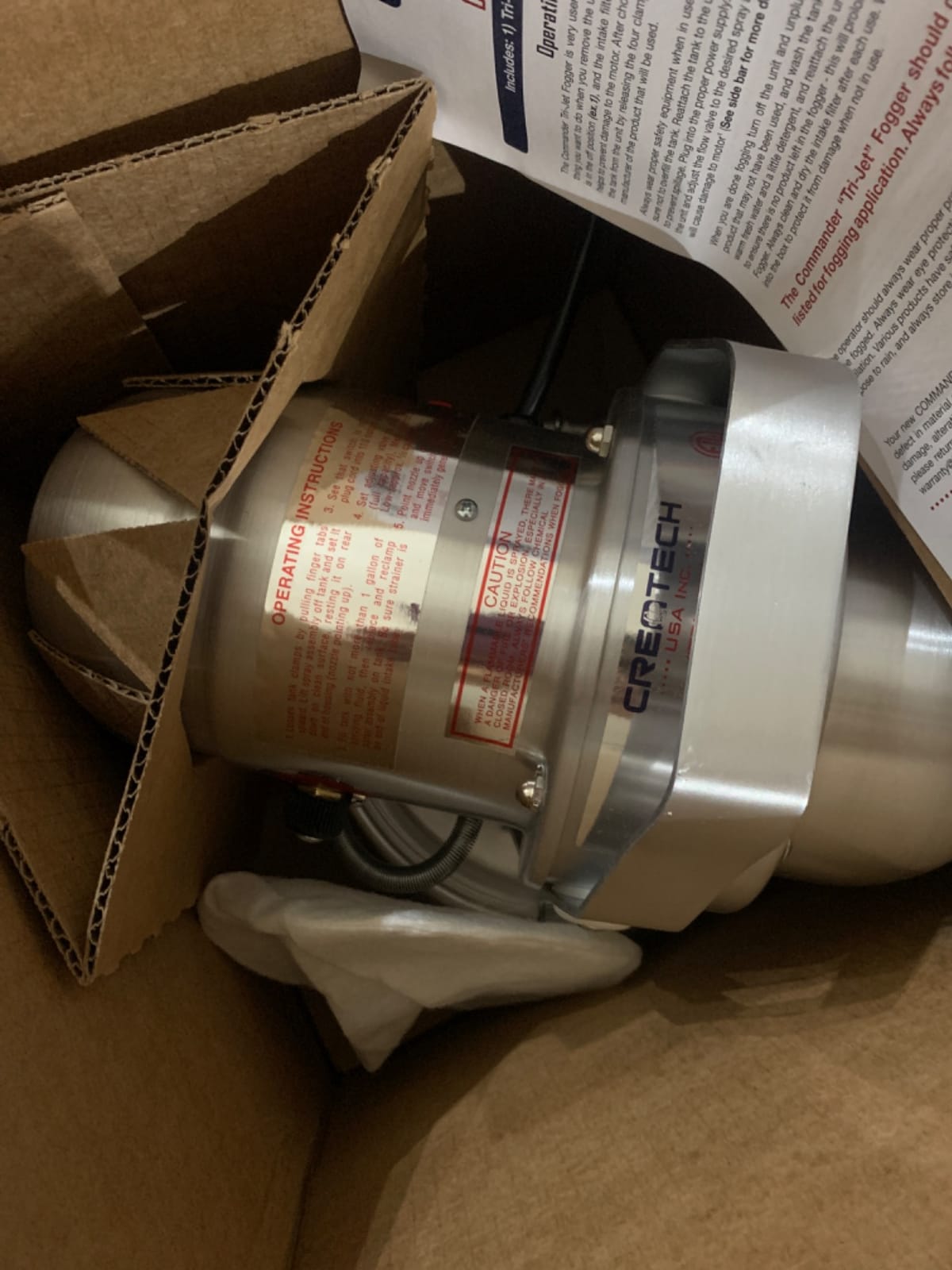 Concrobium Mold Control Fogger, Aerosol Fogger for Even Application of Mold Control Solution in Large Areas, Fine Mist Coverage for Basements, Attics, Crawl Spaces and Enclosed Spaces customer photo 1