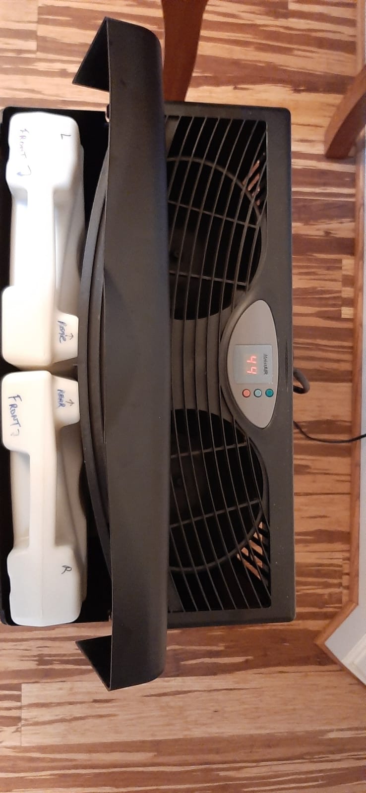 AIRCARE Valiant Digital Whole-House Console-Style Evaporative Humidifier (Honey Oak) customer photo 1
