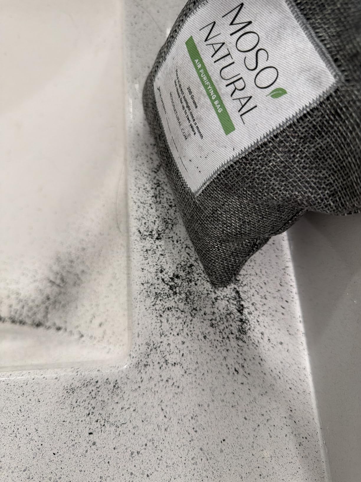 Moso Natural Air Purifying Bag 200g (4 Pack) Premium Charcoal Odor Absorber, Car Odor Eliminator & Closet Deodorizer for Home & Pet, Lasts 2 Years, Unscented Bamboo Charcoal Bags, HGTV Editors' Pick customer photo 1