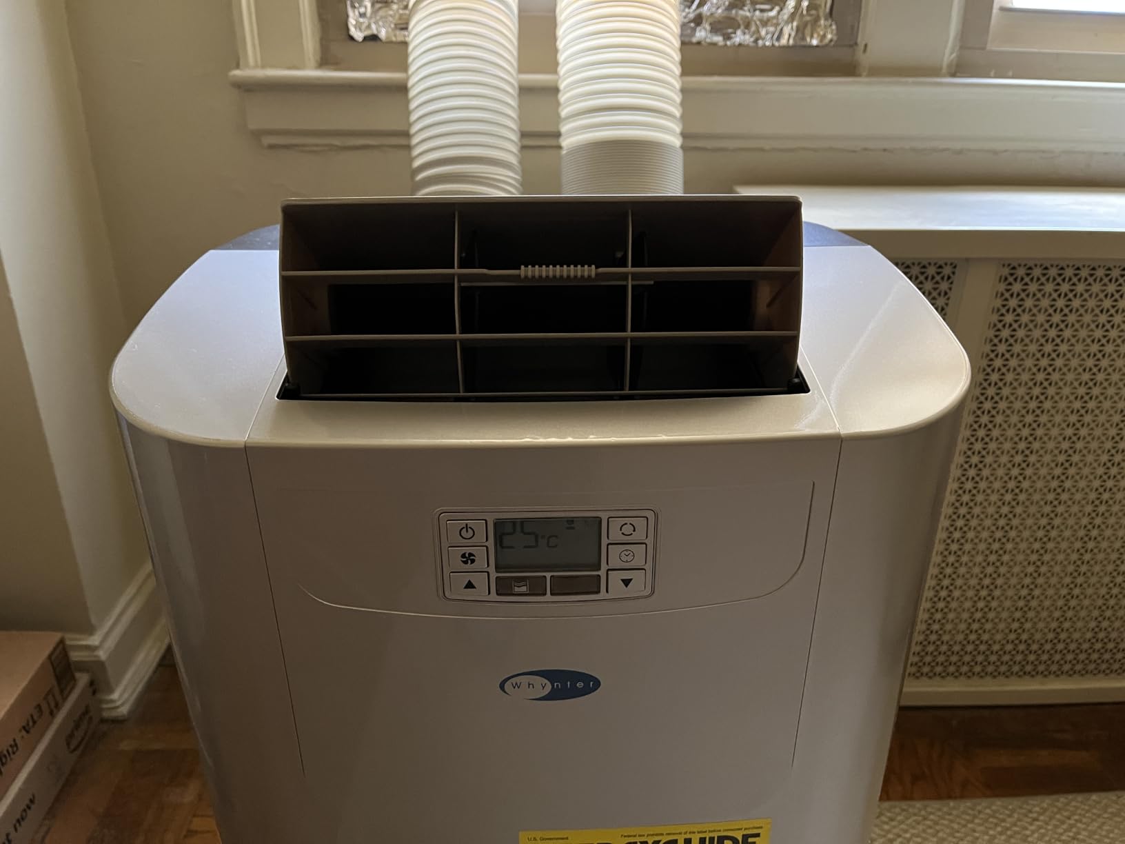 Whynter Portable Air Conditioner 12,000 BTU Dual Hose 400 Sq Ft ARC-122DS customer photo 2