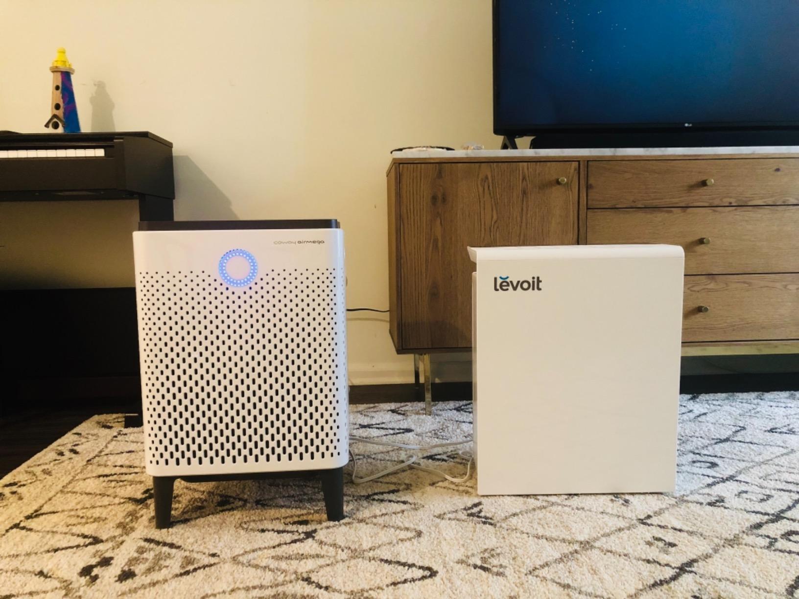 COWAY Air Purifier for Home Up to 2,512ft², Washable Pre-Filter and HEPA Filter for Smoke, Allergies, Pet Dander, Odor, AQI, Auto & Sleep Mode, Timer, 5yr Warranty, Airmega 300, AP-1515H customer photo 1