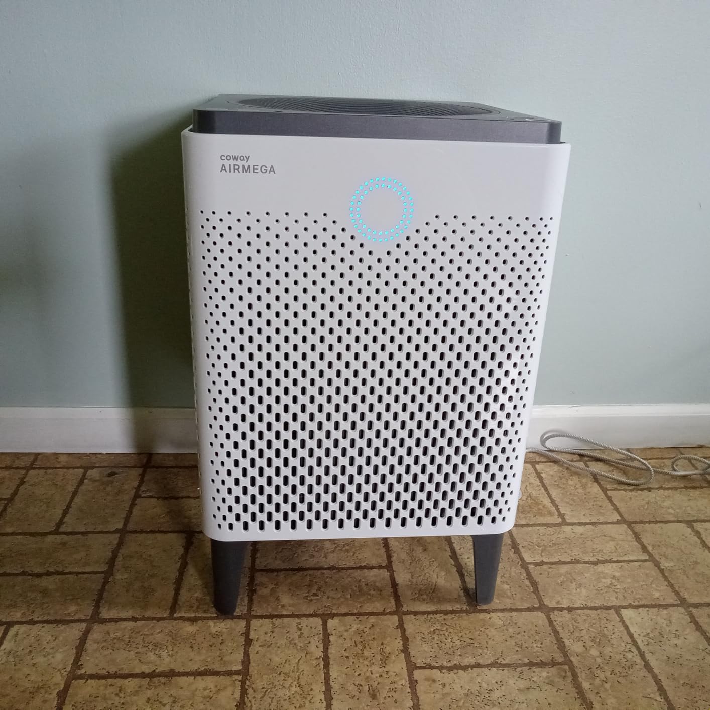 COWAY Air Purifier for Home Up to 3,120ft², Washable Pre-Filter and HEPA Filter for Smoke, Allergies, Pet Dander, Odor, AQI, Auto & Sleep Mode, Timer, 5yr Warranty, Airmega 400 White, AP-2015F customer photo 2