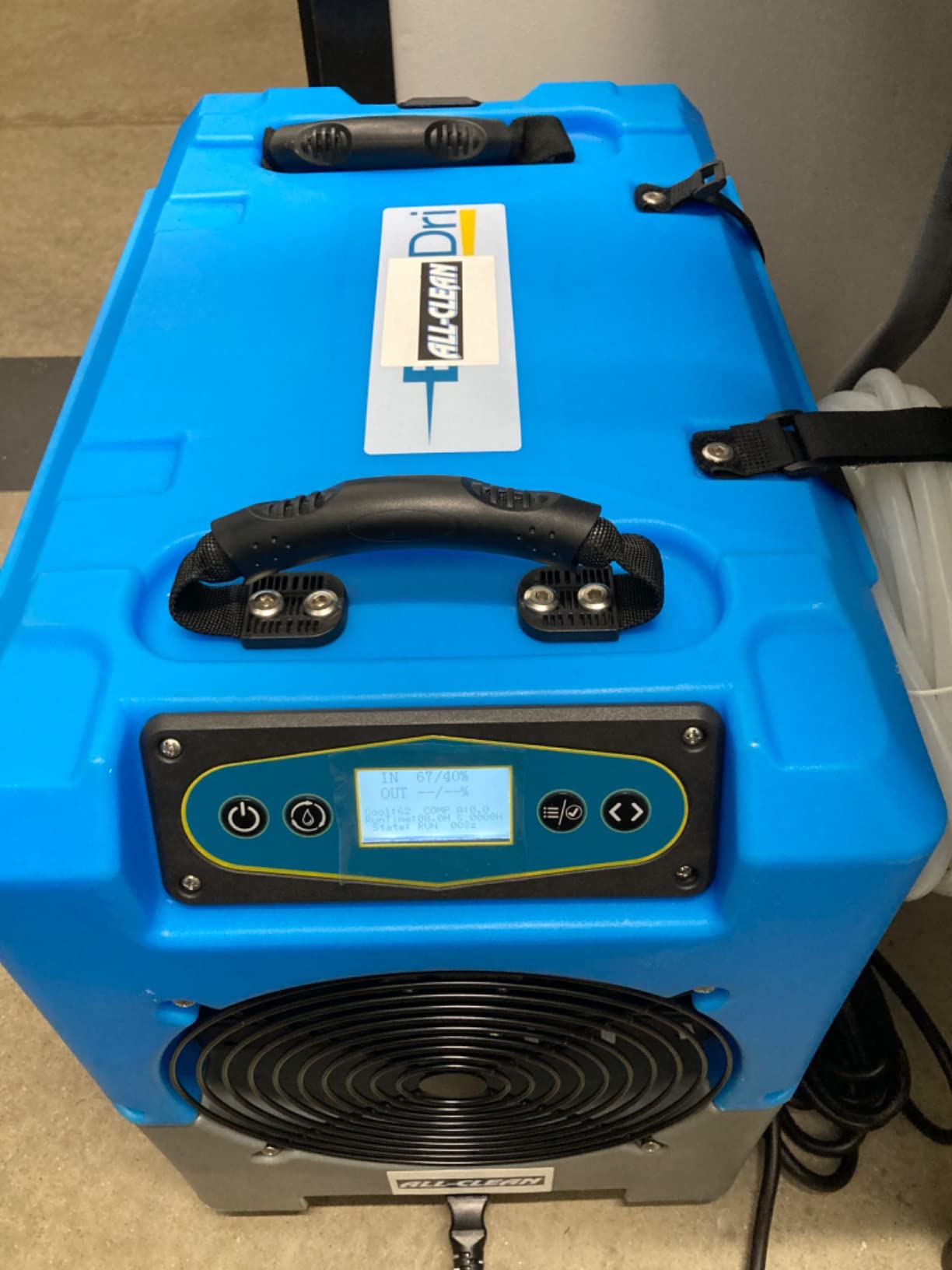 MOUNTO Commercial Dehumidifier, 150 Pint High-Capacity, Includes Pump Drain Hose for Water Damage Restoration, Ideal for Basements, Warehouses & Job Sites customer photo 2