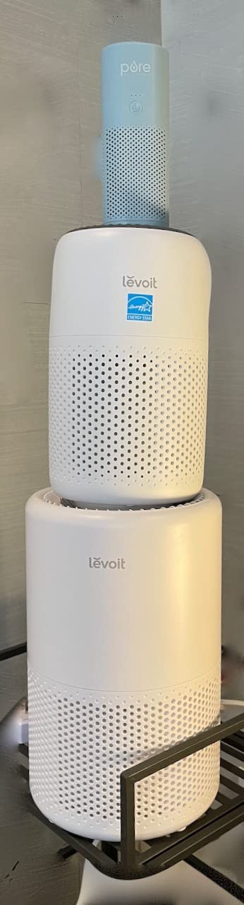 Levoit Air Purifier for Home Pets Bedroom, Air Purifiers Quiet Operation | High-Efficiency Filter for Smoke, Dust, Pollen, Odors in Office Nursery, Optional Night Light, AHAM VERIFIDE, LV-H132, White customer photo 1