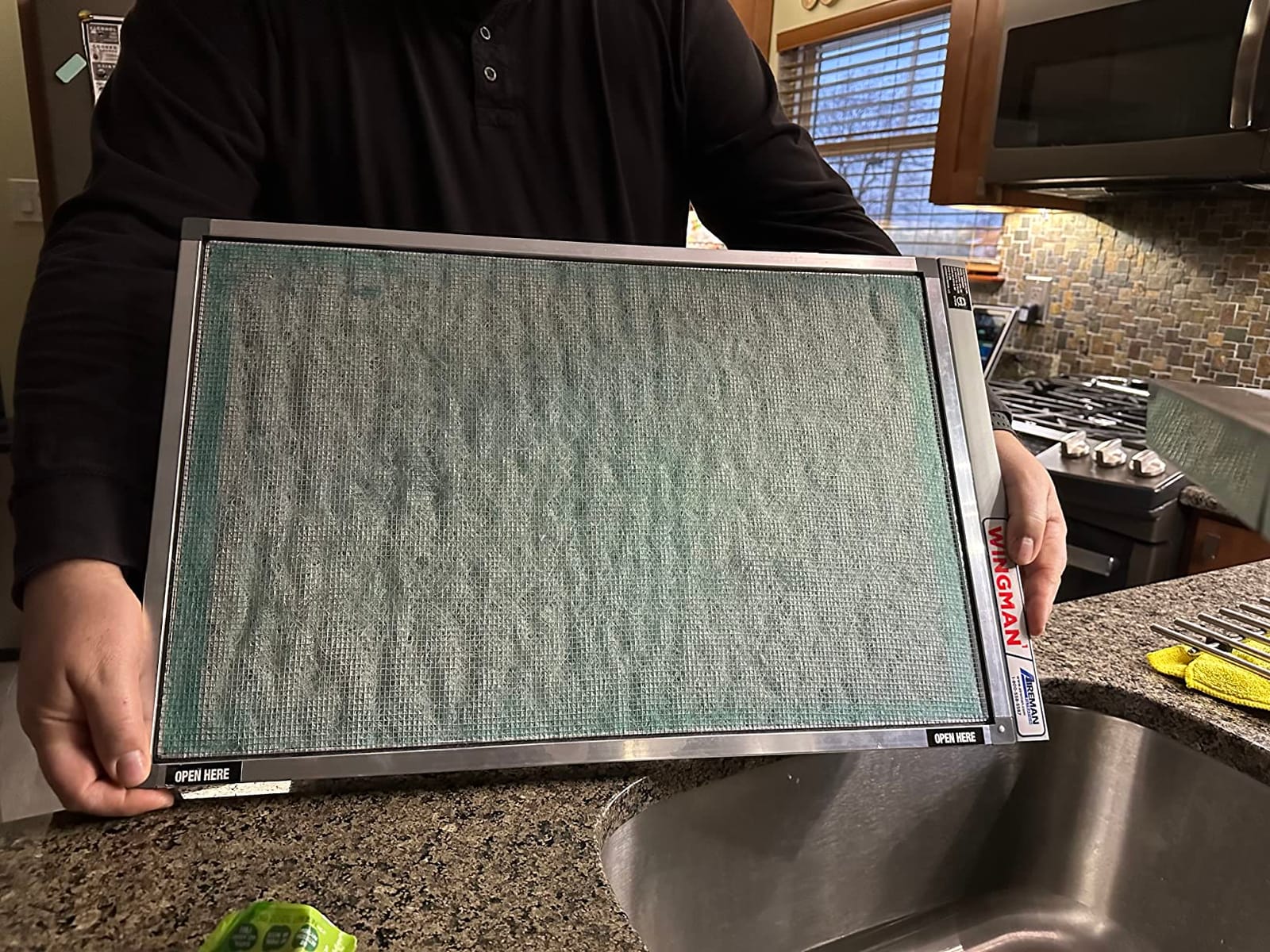 16x25x1 Polarized Media Electronic Air Filter - High Air Flow customer photo 2