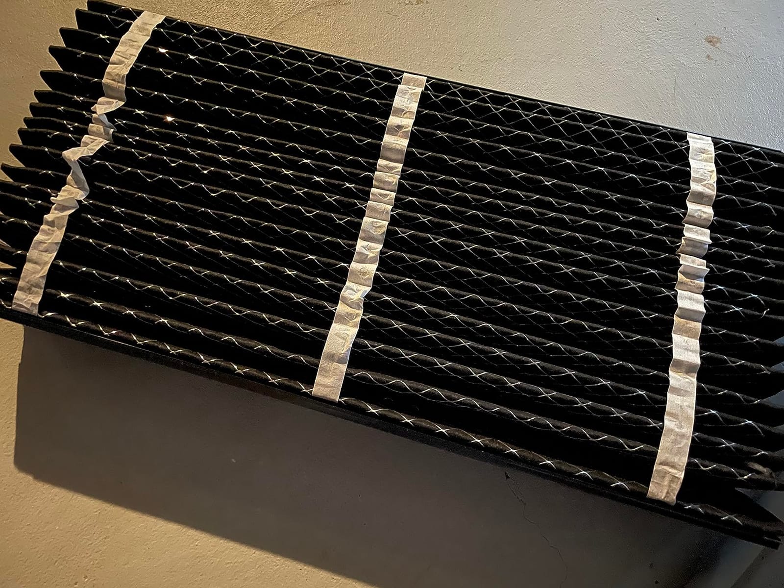 Genuine AprilAire 413CBN Replacement Filter for AprilAire Whole House Air Purifiers - MERV 13 with Carbon, Healthy Home Allergy + Odor Reduction, 16x25x4 Air Filter (Pack of 1) customer photo 2