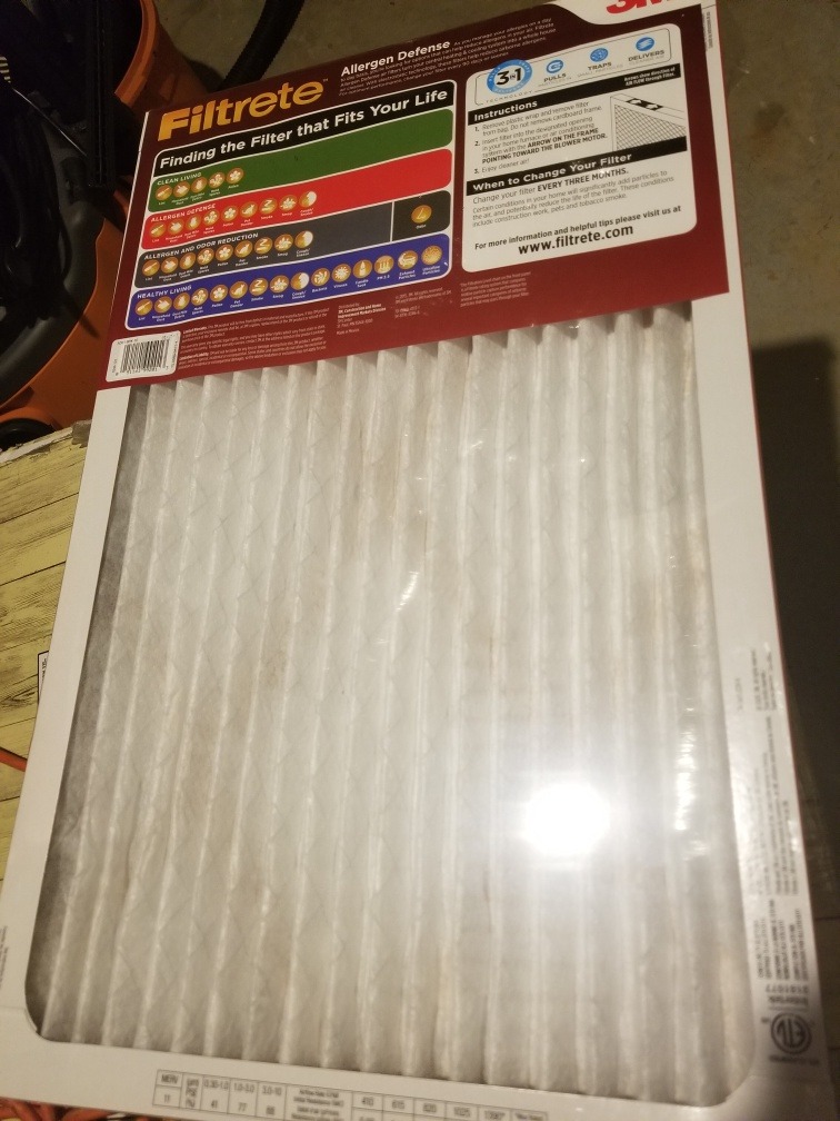 Filtrete 16x25x1 Air Filter, MERV 11, MPR 1000, 6 HVAC Filters | Allergens & Pet Dander, 3-Month AC/Furnace Filters, Cleaner Air, Reliable Airflow, (Act. Size 15.68x24.68x0.81 in) customer photo 1