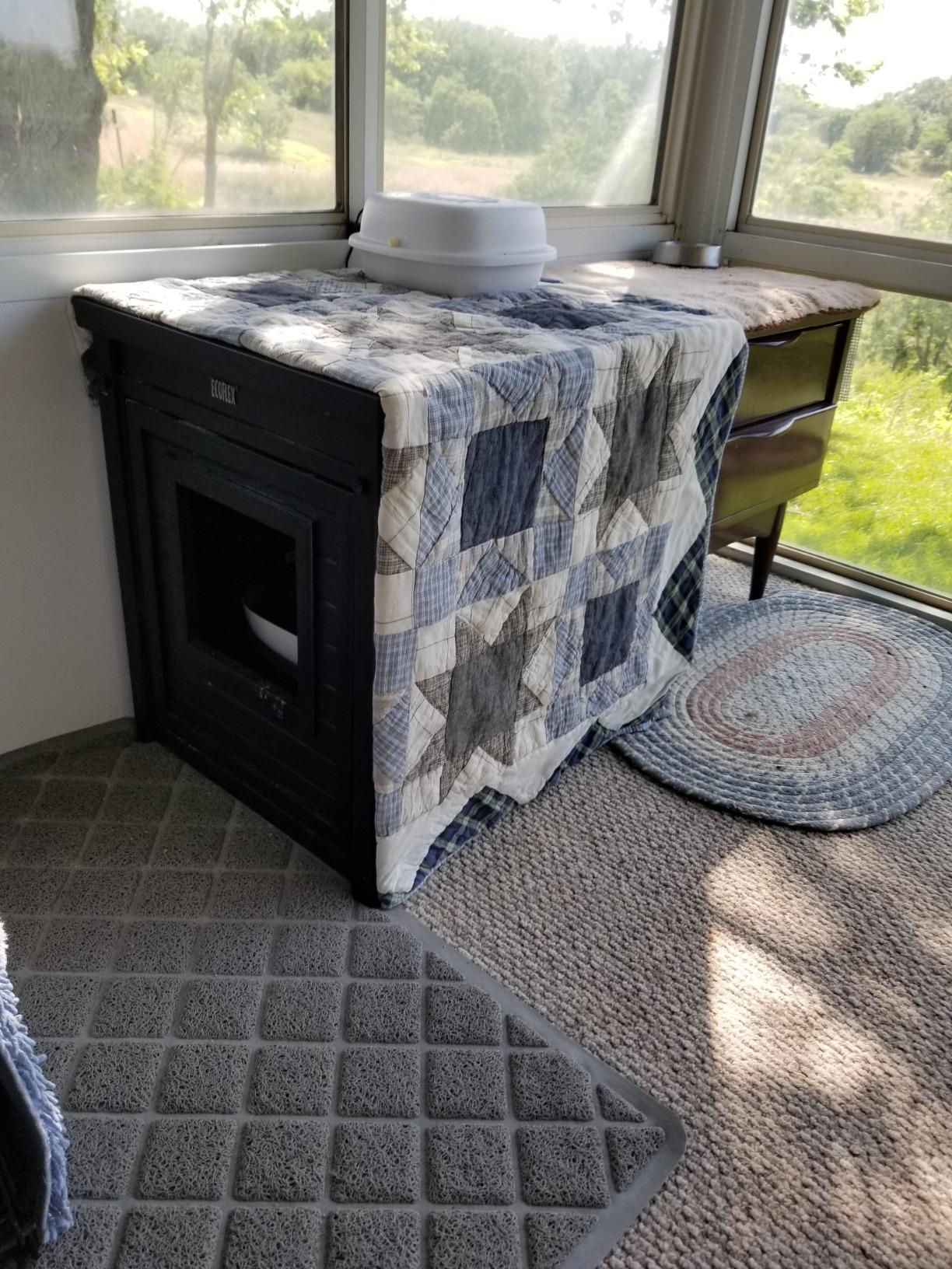 Litter Box Air Purifier - Eliminates litter box and ferret cage odor fast and completely with more long-lasting and powerful filter media and more air flow - by Purrified Air, the one that works customer photo 2
