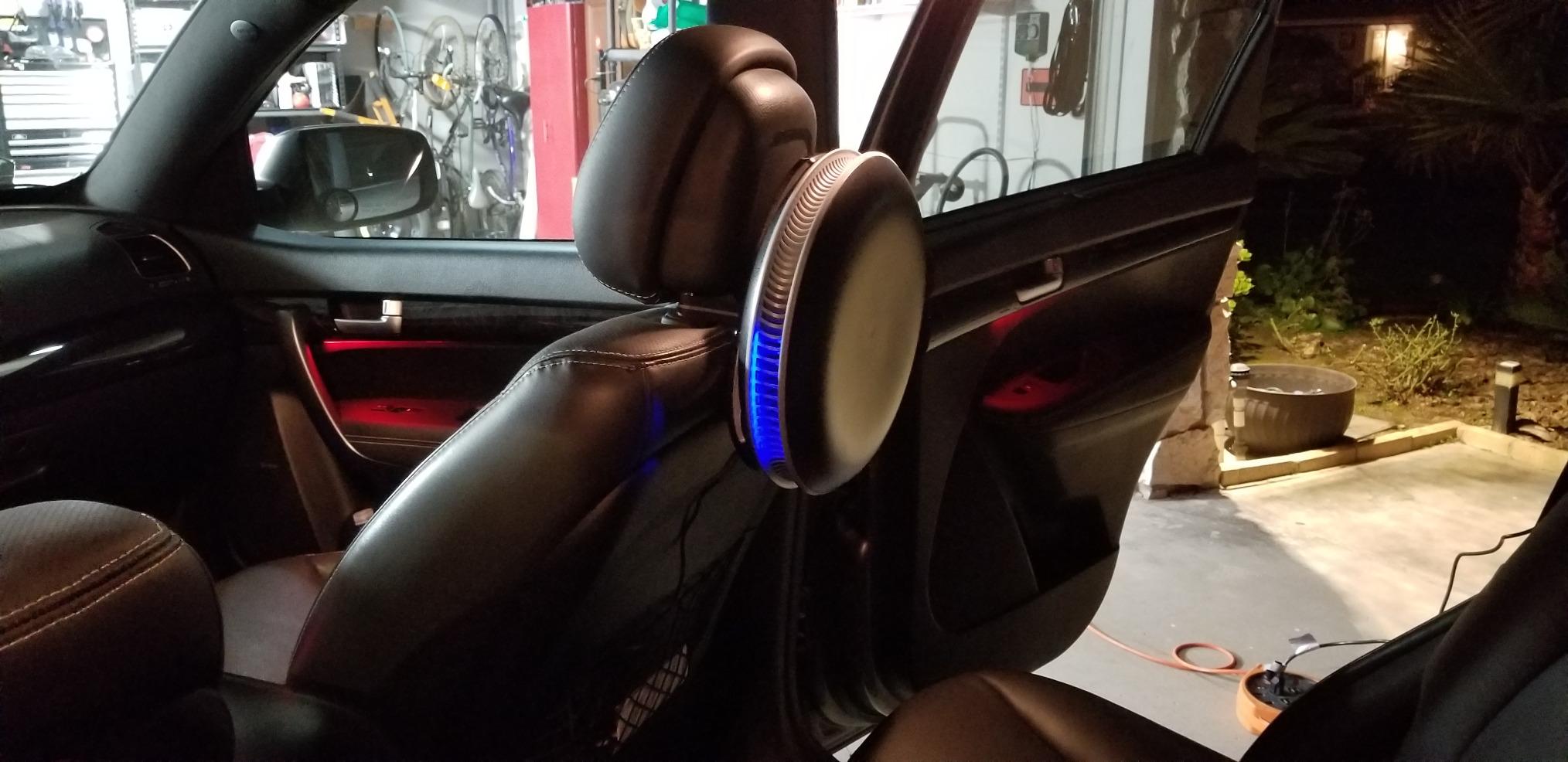 IQAir Atem Car Portable HyperHEPA Air Purifier for Pollution, Gas, & Odors customer photo 2