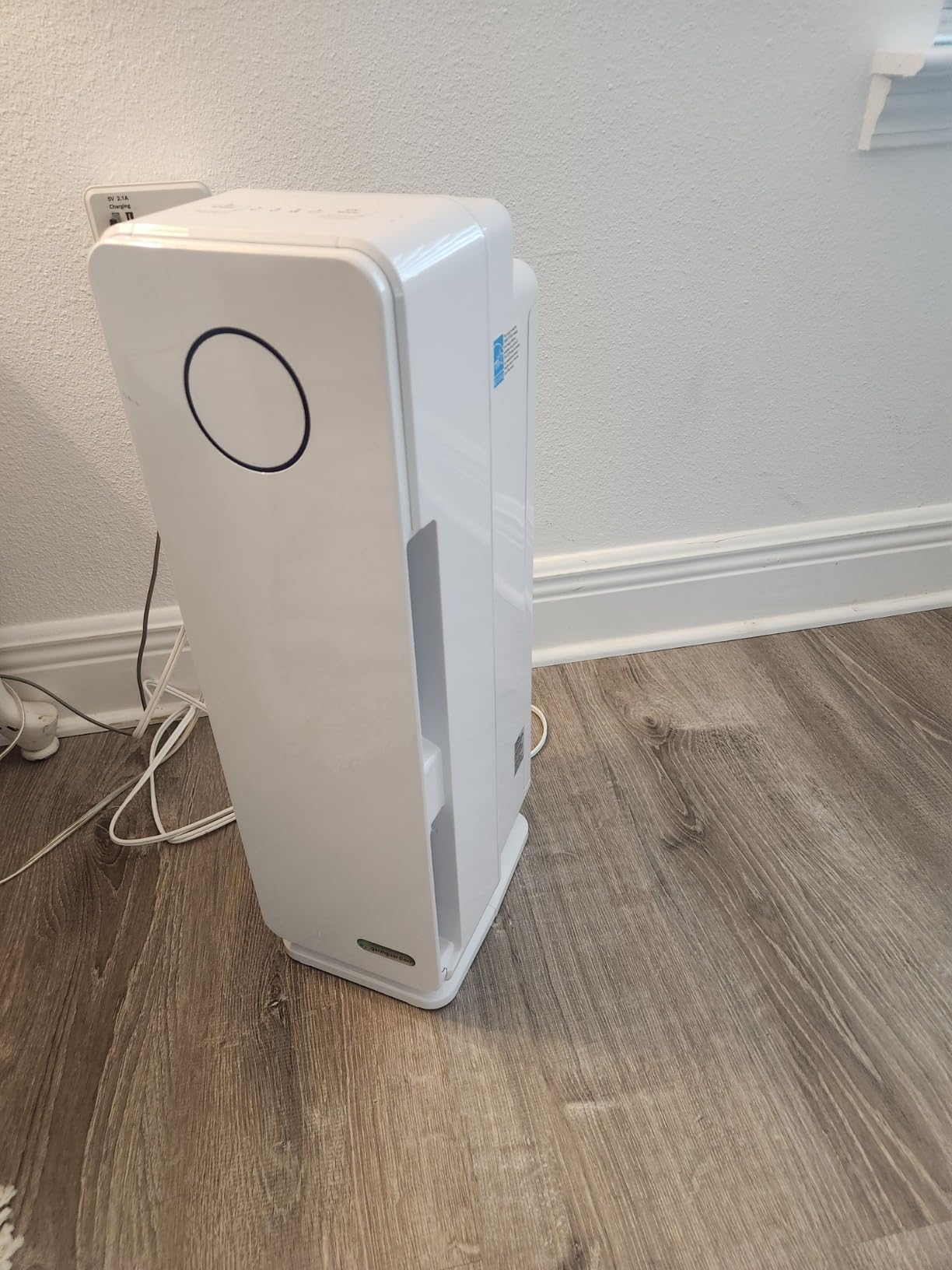 GermGuardian Air Purifier for Homes with Pets, H13 Pet HEPA Filter, Removes Pet Dander, Dust, Allergens, Smoke, Pollen, Odors, Mold, UV-C Light Helps Reduce Germs, 22 Inch, White, AC4300WPT customer photo 1