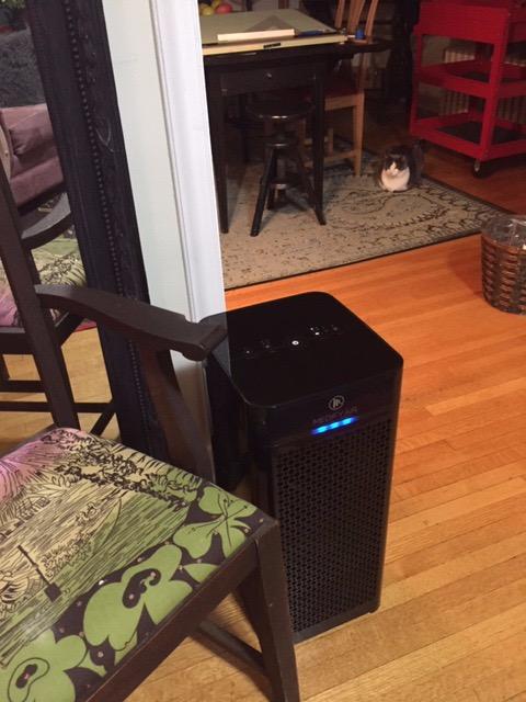 Medify MA-40 Air Purifier with HEPA Filter | 1,793 ft² Coverage in 1hr for Smoke, Wildfires, Odors, Pollen, Pets | Quiet Removal to 0.3 Microns | White, 2-Pack customer photo 1