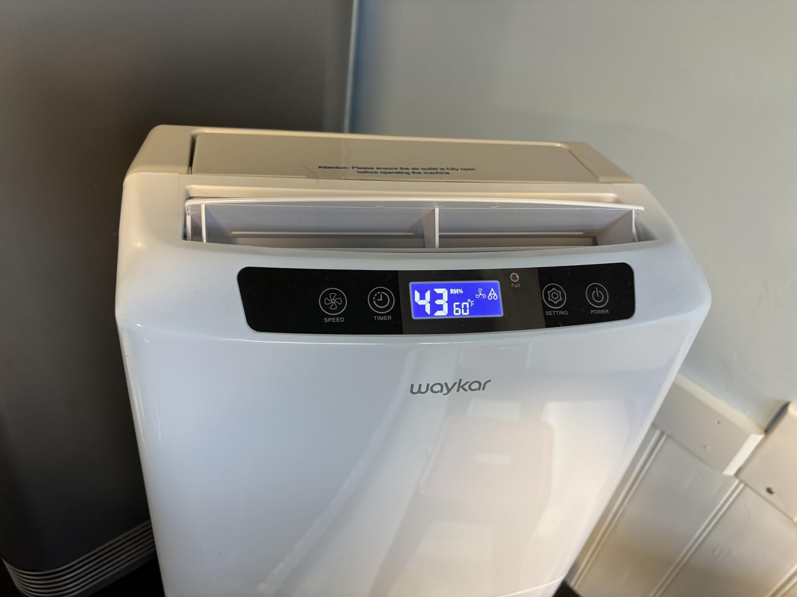 Waykar 34 Pints 2000 Sq. Ft. 2025 Energy Star Dehumidifier for Home | 30%-80% Humidity Control, Automatic Defrost, Drain hose included and 0.66 Gallons Water Tank for Basements and Large Rooms customer photo 2