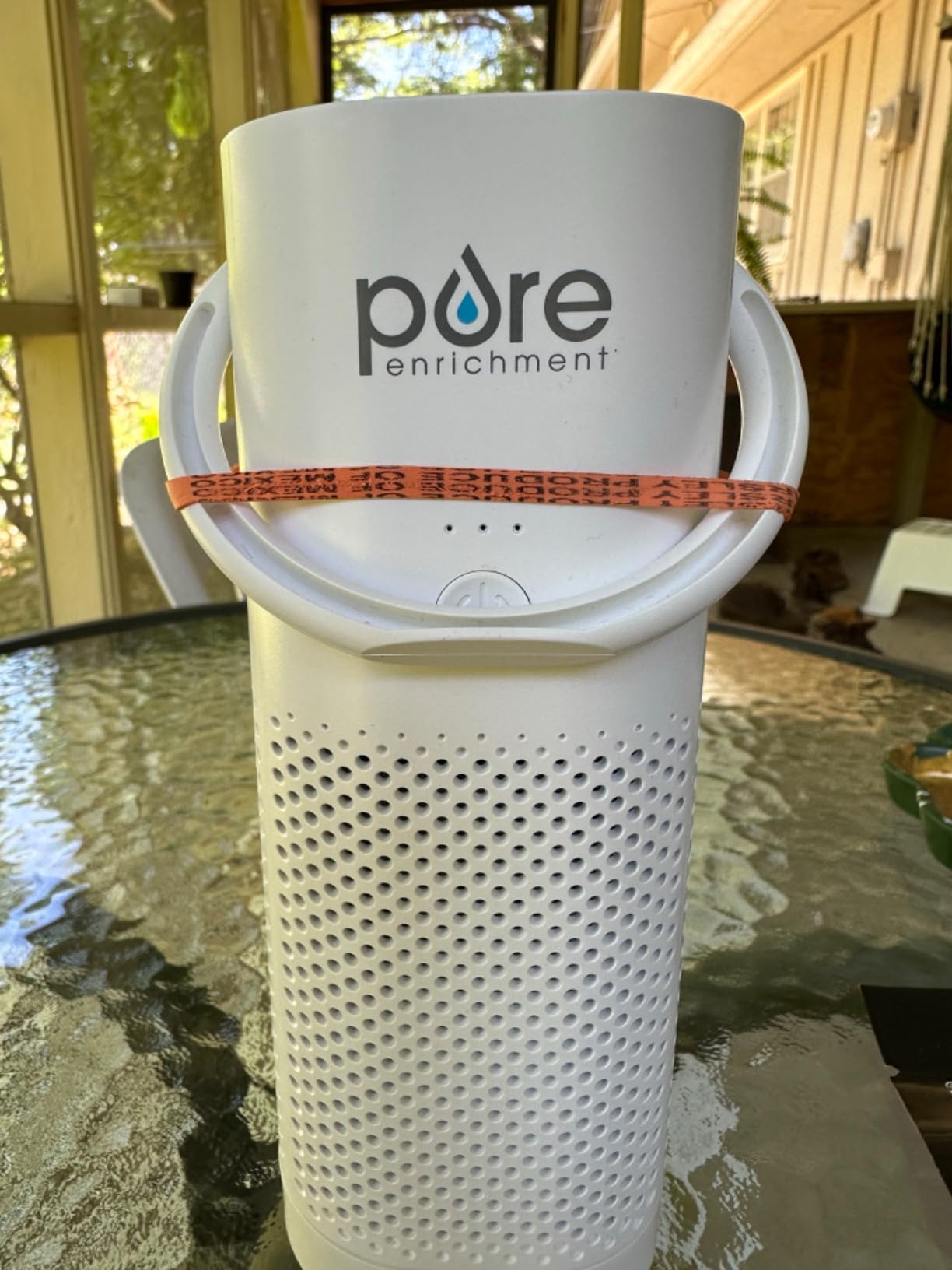 Pure Enrichment PureZone Mini Portable Air Purifier | Cordless True HEPA Filter Cleans Air & Eliminates 99.97% of Dust, Odors, & Allergens - Cars, School, & Office customer photo 1