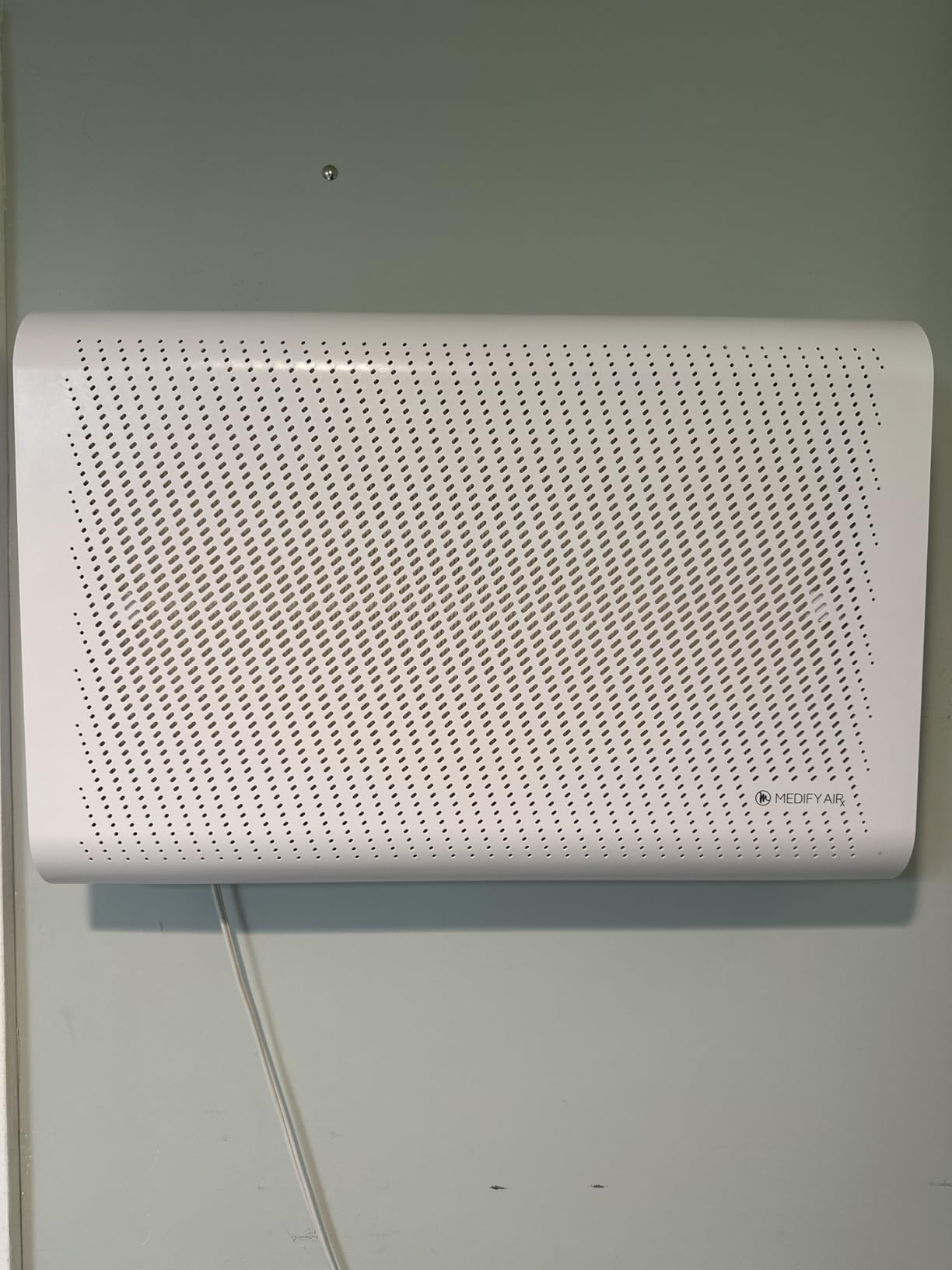 Medify MA-35 Air Purifier with HEPA Filter | 1,280 ft² Coverage in 1hr for Allergens, Smoke, Wildfires, Odors, Pollen, Pet Dander | Quiet Removal to 0.3 Microns | Silver, 1-Pack customer photo 1