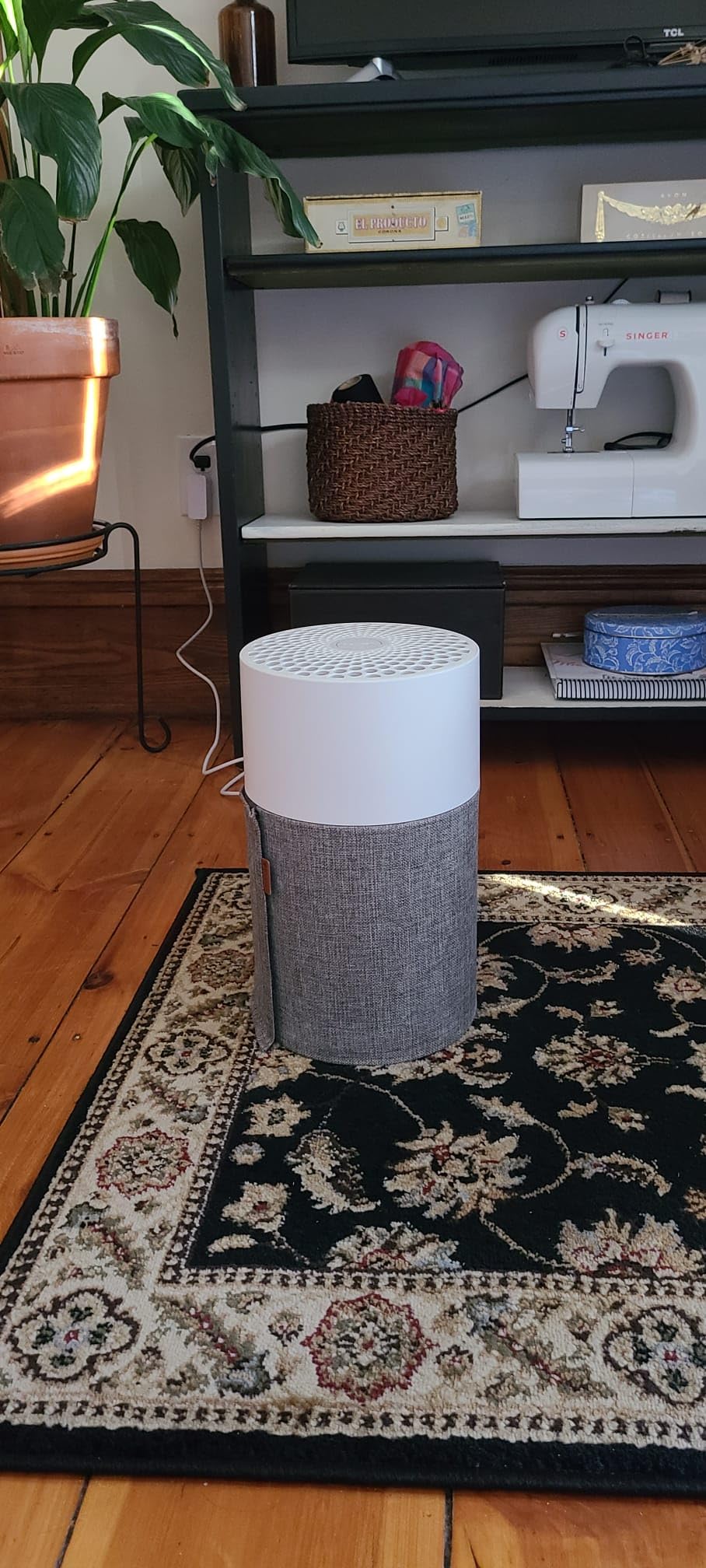 BLUEAIR Air Purifier for Home HEPA Air Purifiers for Pets, Allergies, Dust, Nursery, Office HEPASilent Technology Air Cleaner for Small Rooms 432 sq ft coverage - Blue Pure 511 customer photo 1