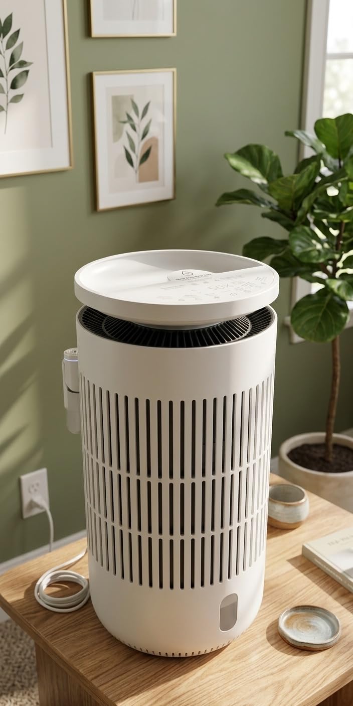 Blueair 2-in-1 Pro Air Purifier & Humidifier for Large Rooms, HEPASilent™ Removes 99.97% Allergens, Dust, Smoke, Up to 1,875 sq ft, Smart App, Skin-Hydration Mode, 360° InvisibleMist™ customer photo 2