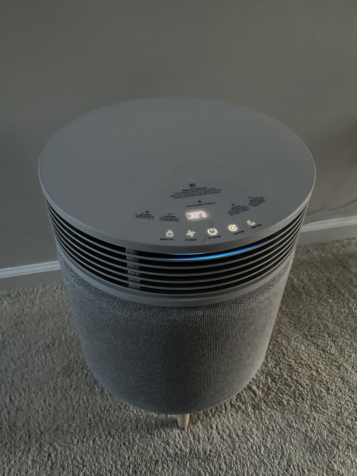 BLUEAIR Blue Signature Air Purifier for Large Rooms up to 3,385 Sq Ft, HEPASilent Filtration for Smoke, Dust, Pet Dander & Allergens, Smart WiFi Air Cleaner with Auto Mode, Quiet Air Purifier for Home customer photo 2