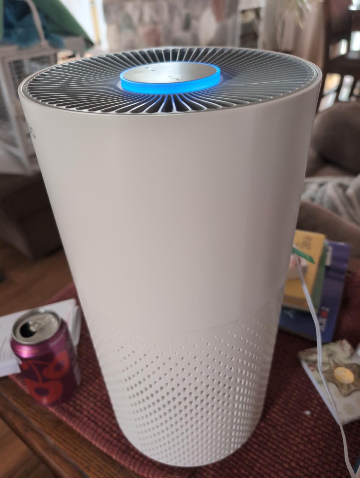 Afloia Air Purifiers for Home Bedroom Large Room Up to 1076 Ft, 3-Stage Filter Cleaner Odor Eliminator, Remove Pets Dust Dander Hair Allergy Mold Pollen Smoke Smell, Quiet 22 dB, 7 Colors Night Light customer photo 1