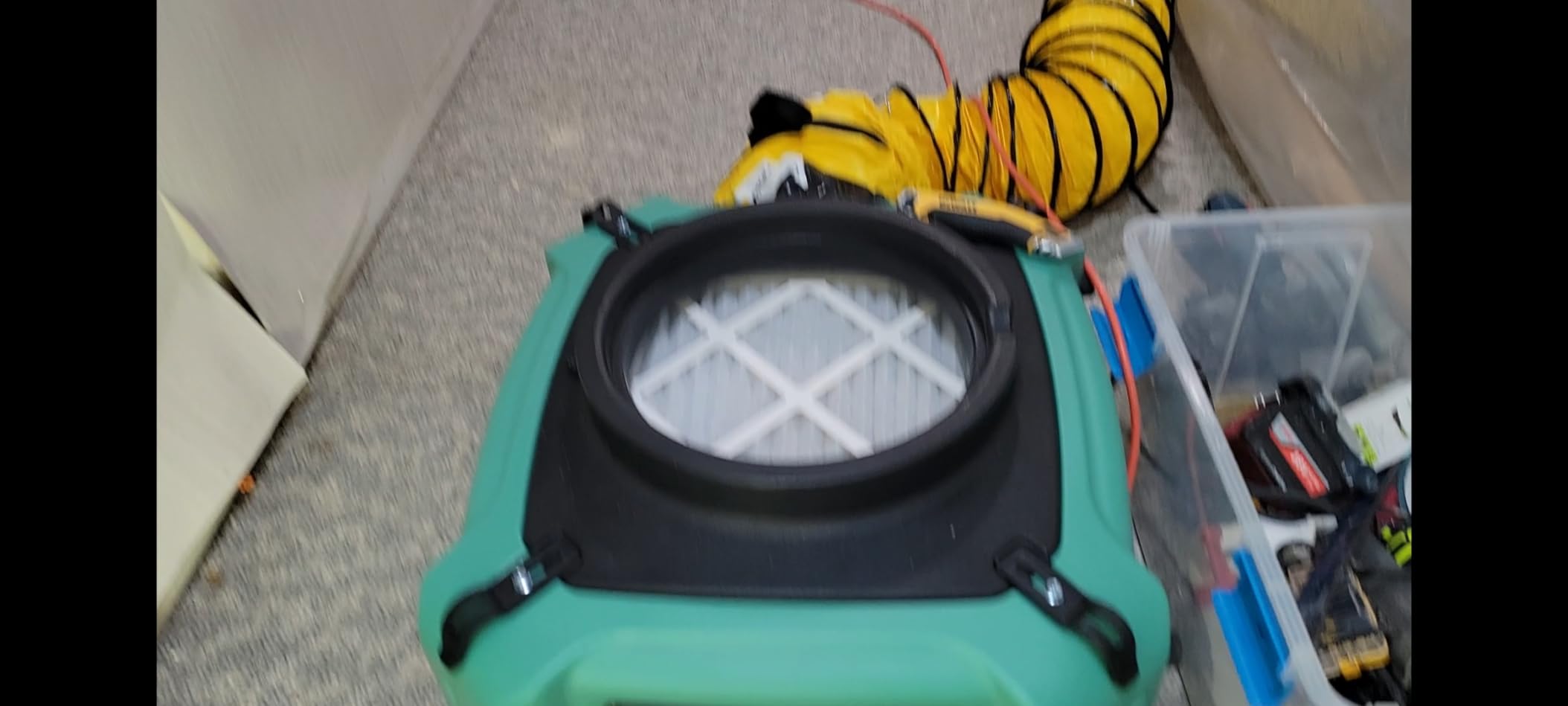 ALORAIR Air Scrubber with 3 Stage Filtration for Water Damage Restoration customer photo 2