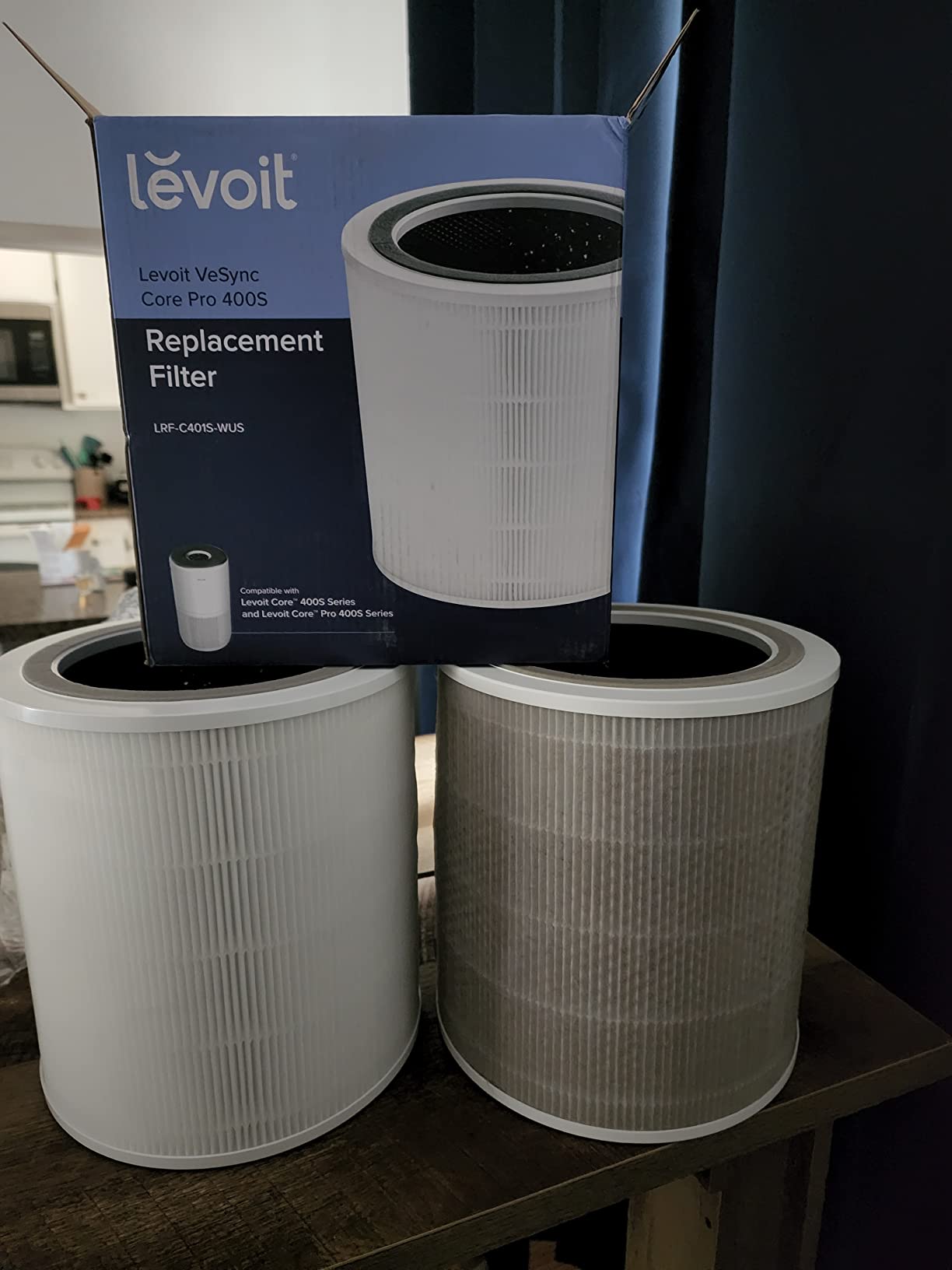 Core 400S-P Air Purifier Replacement Filter, Genuine Air Filter, 1 Pack | AHAM VERIFIDE, HEPA Sleep Mode, High-Efficiency Activated Carbon, Removes Smoke, Odors, Allergens, Dust, Pet Hair, Core 400S-RF customer photo 2