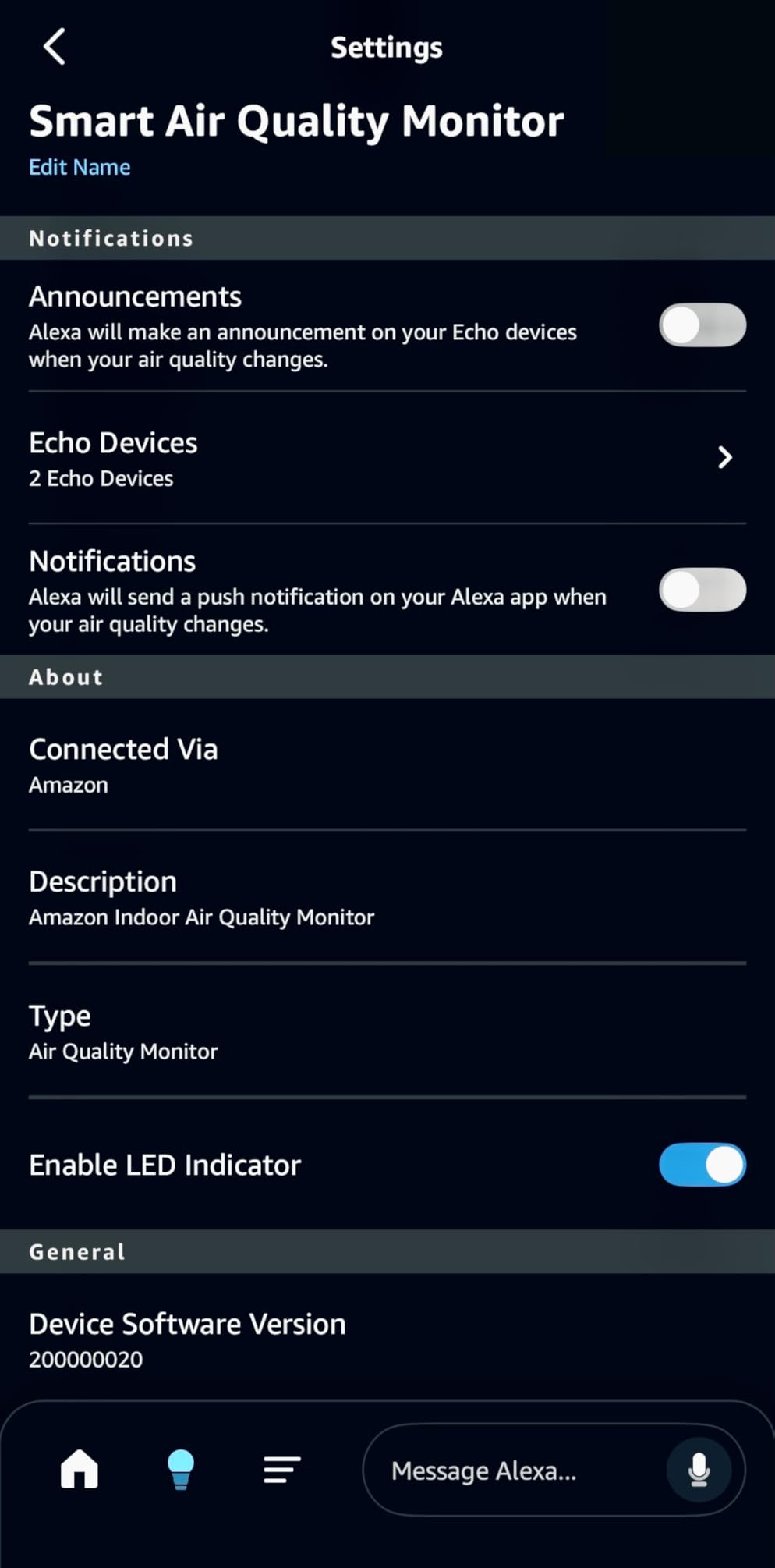Amazon Smart Air Quality Monitor - Know your air, Works with Alexa customer photo 1