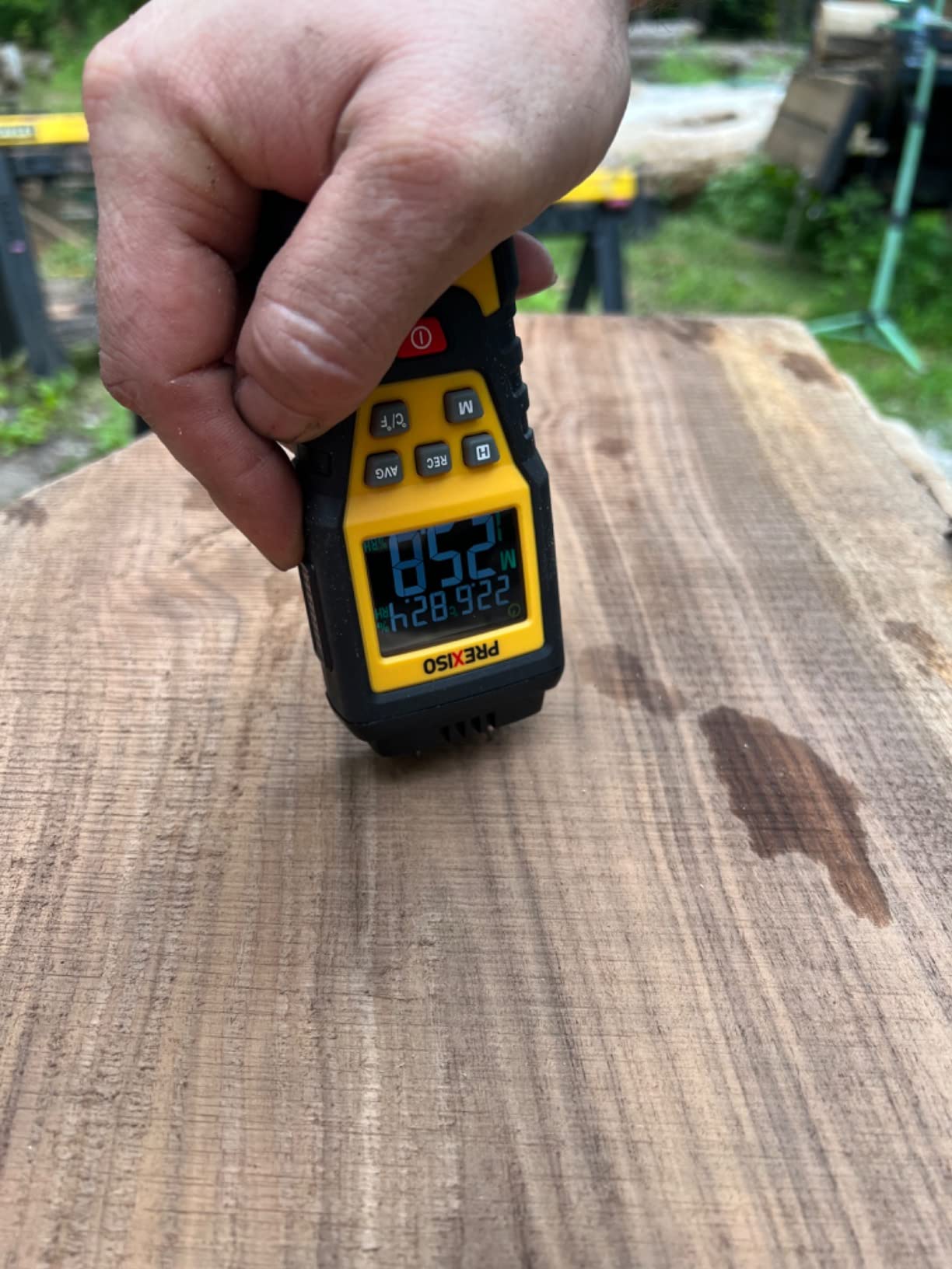 PREXISO Wood Moisture Meter, 7-in-1 Digital Moisture Meter, Mold Detector | Moisture Reader for Firewood, Woodworking, Walls, Home, Drywall, Paper, Floor - Pin-Type Water Leak Detector, Dampness Meter customer photo 2