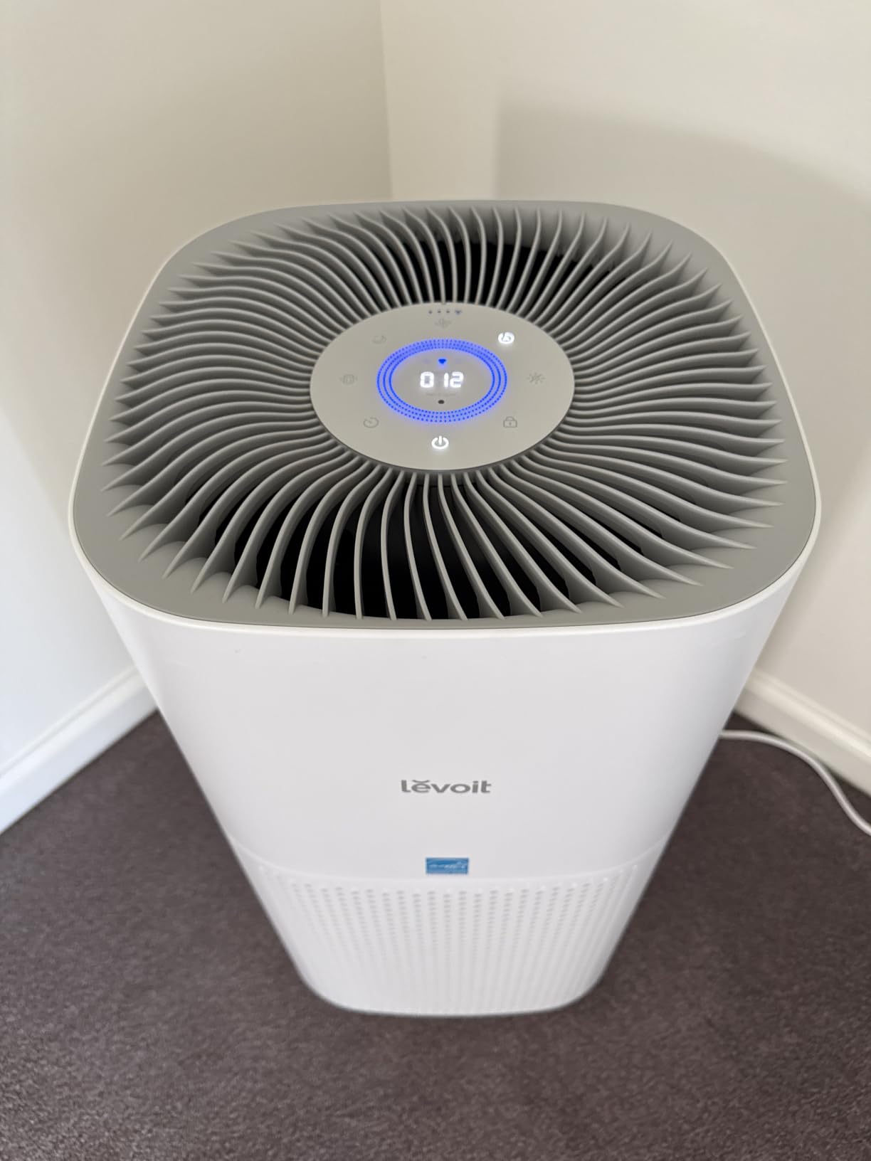 Levoit Smart Air Purifiers for Home Large Room up to 2933 Ft², Core 600S-P | HEPA Sleep Mode, Remote Control, by Alexa&APP, AHAM VERIFIDE, Energy efficient 3-in-1 Filter For Smoke, Pet Odor,Dust, White customer photo 1